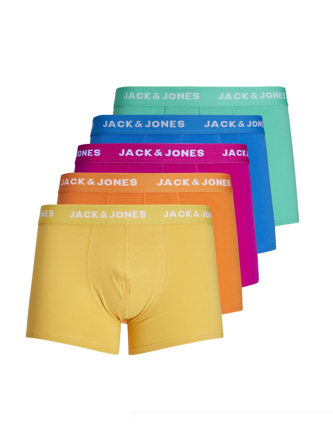 Jack & Jones Boxershorts JACK & JONES Herren 5er Pack Boxershorts JACSUMMER  COLOR TRUNKS 12173775 Trunks
