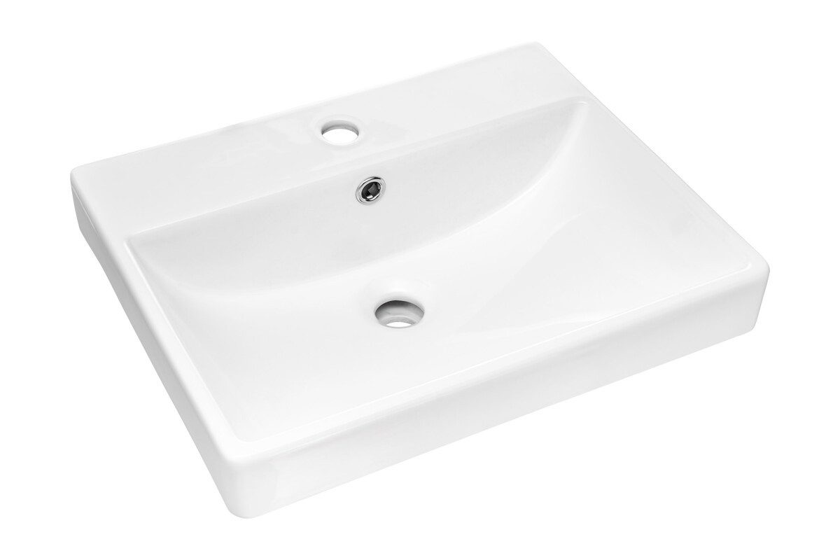 ROYAL24_MARKT Einbauwaschbecken - RITA BM321 - Single Waschbecken 50 cm Handwaschbecken (Einbauwaschbecken, 1-St., Premium - RITA), Luxuriös – Modern – Schlicht.