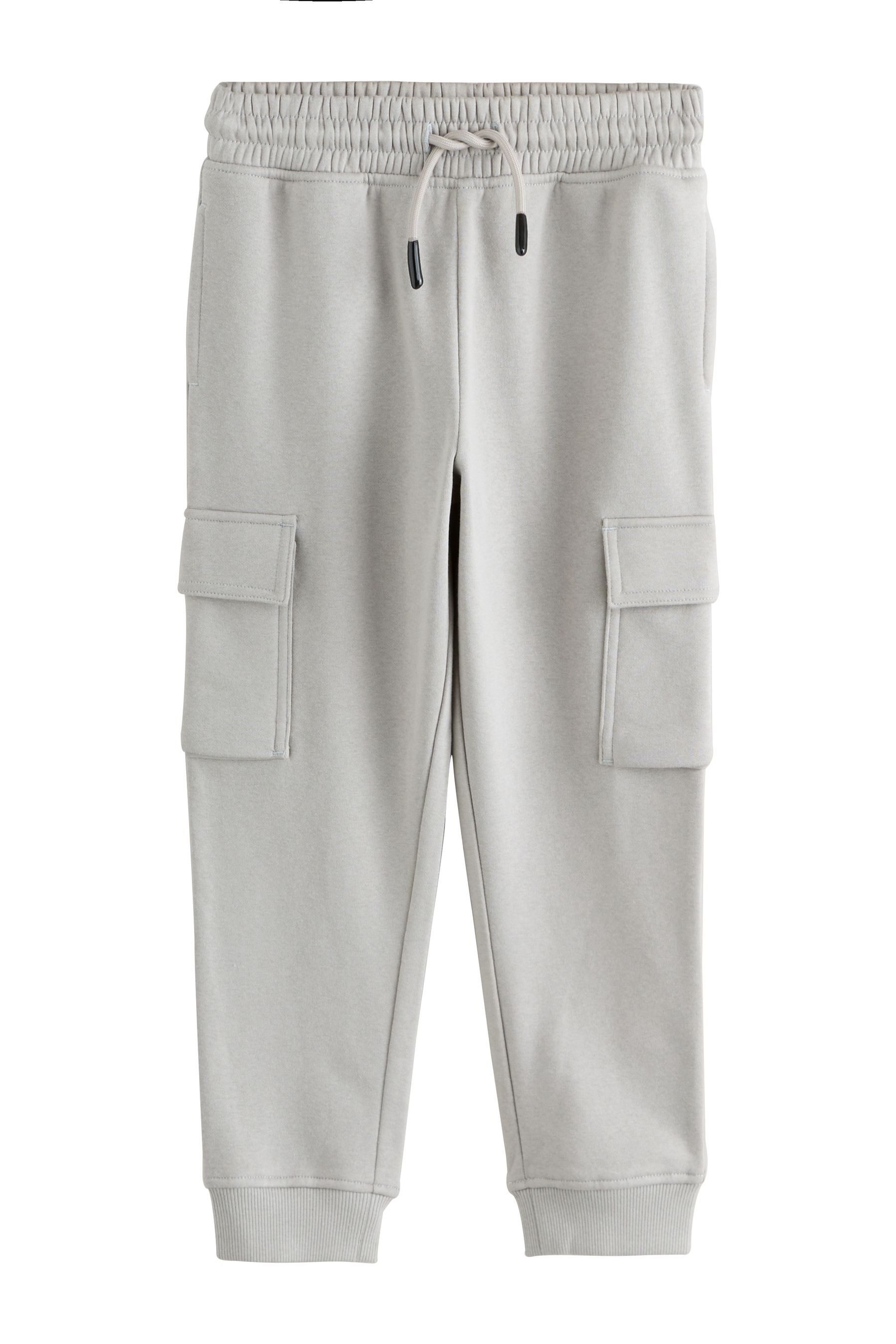 Next Jogginghose Slim Fit Cargo-Jogginghose, 3er Pack (3-tlg)