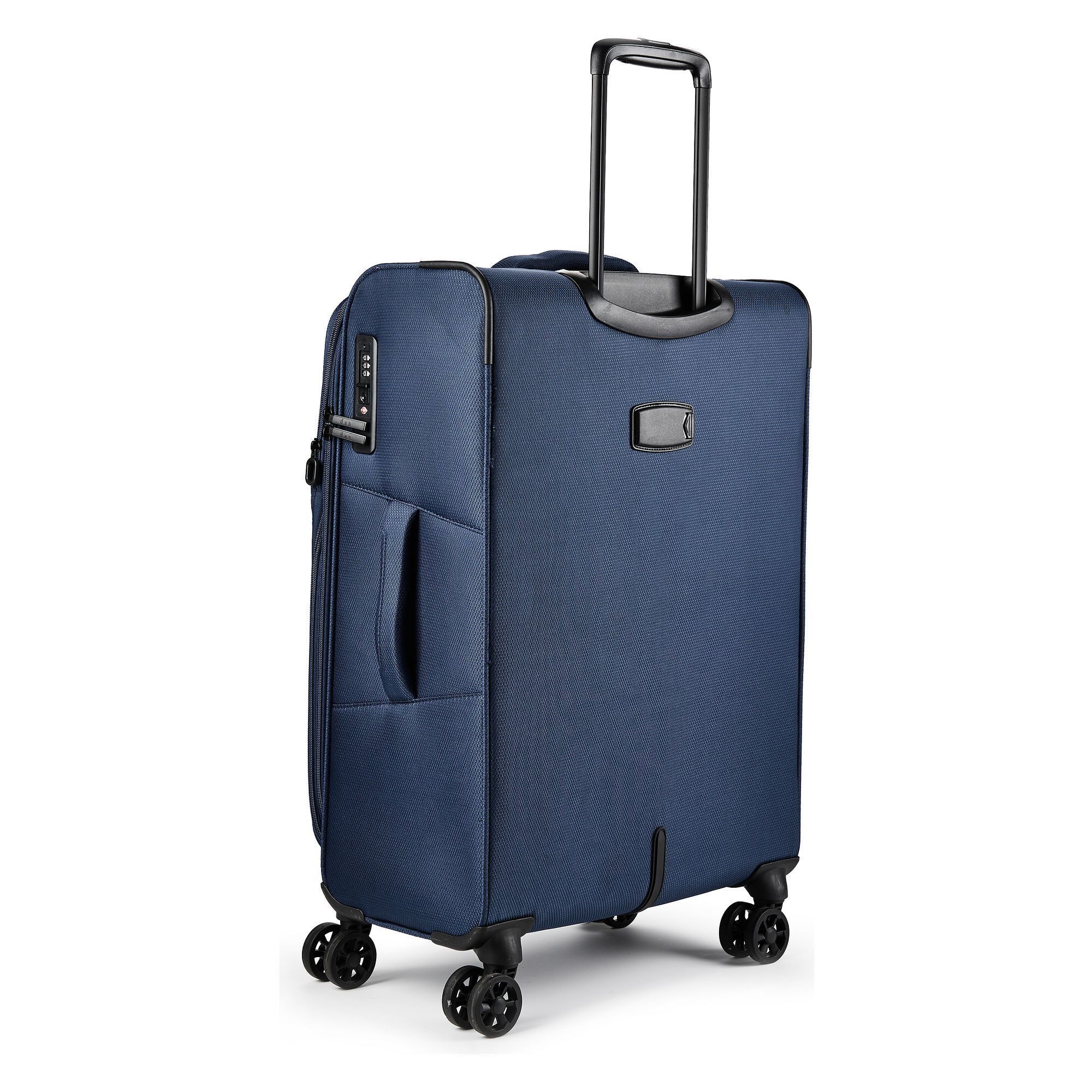 D&N Trolleyset Travel Line 9804, 4 Rollen, (3-teilig, 3 tlg), Polyester
