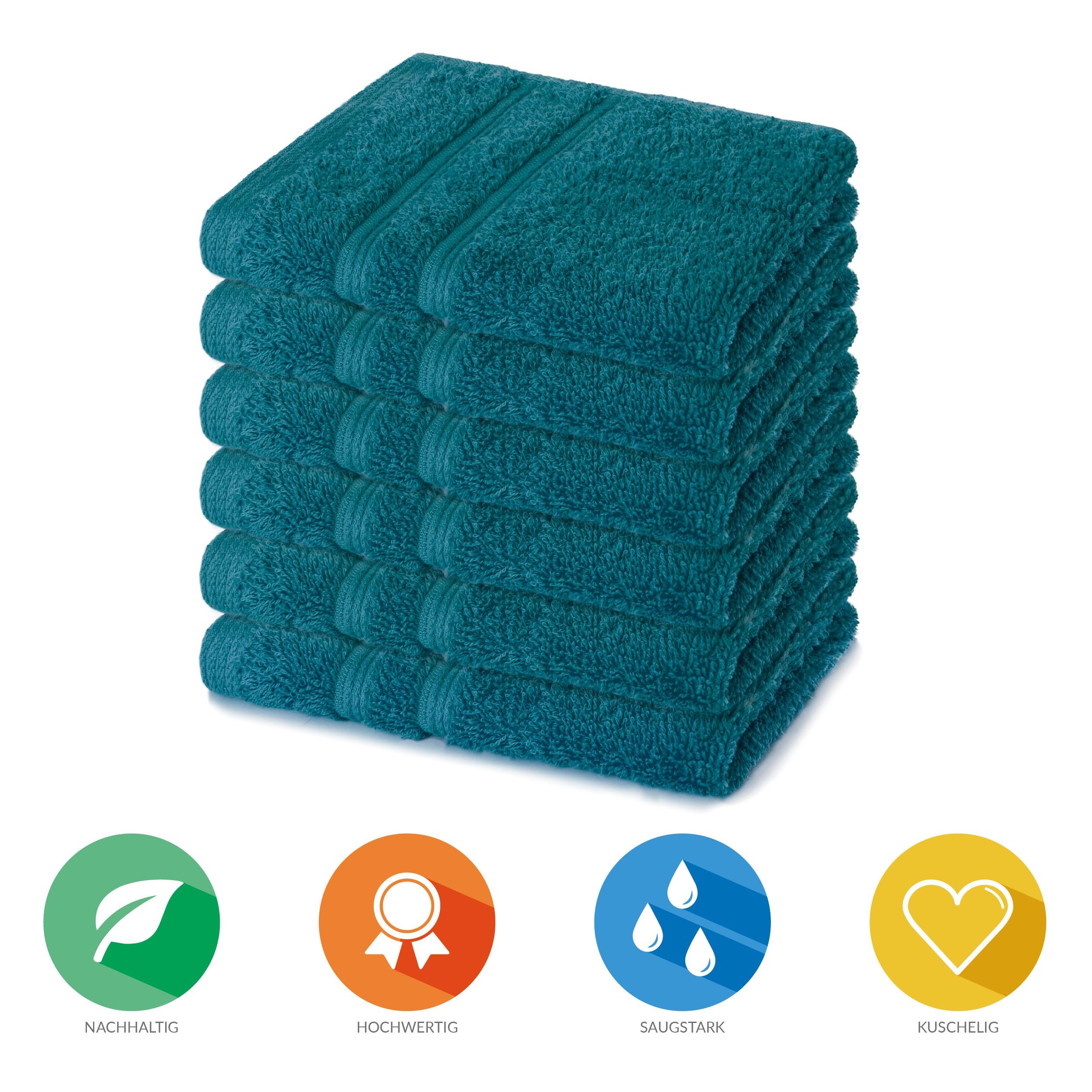 Lavea Handtuch Set Bio-Baumwoll Serie Bali, günstig online kaufen