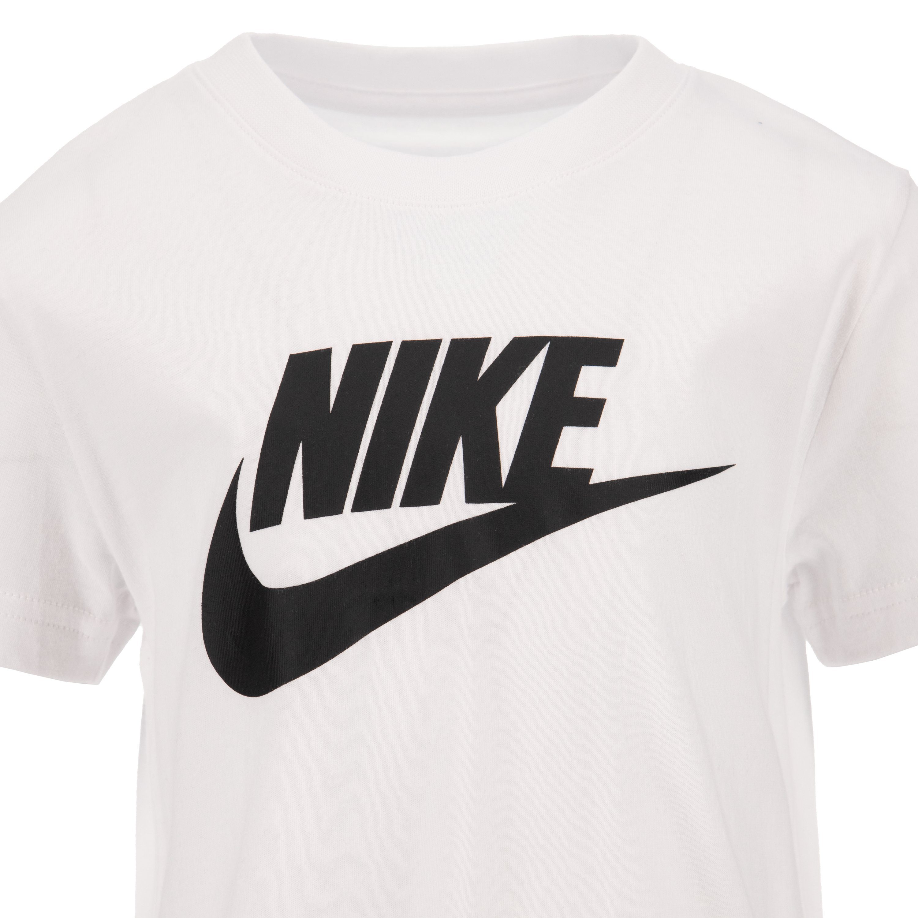 TEE FUTURA white NIKE Kinder Short NKB - Nike Sleeve Sportswear T-Shirt für