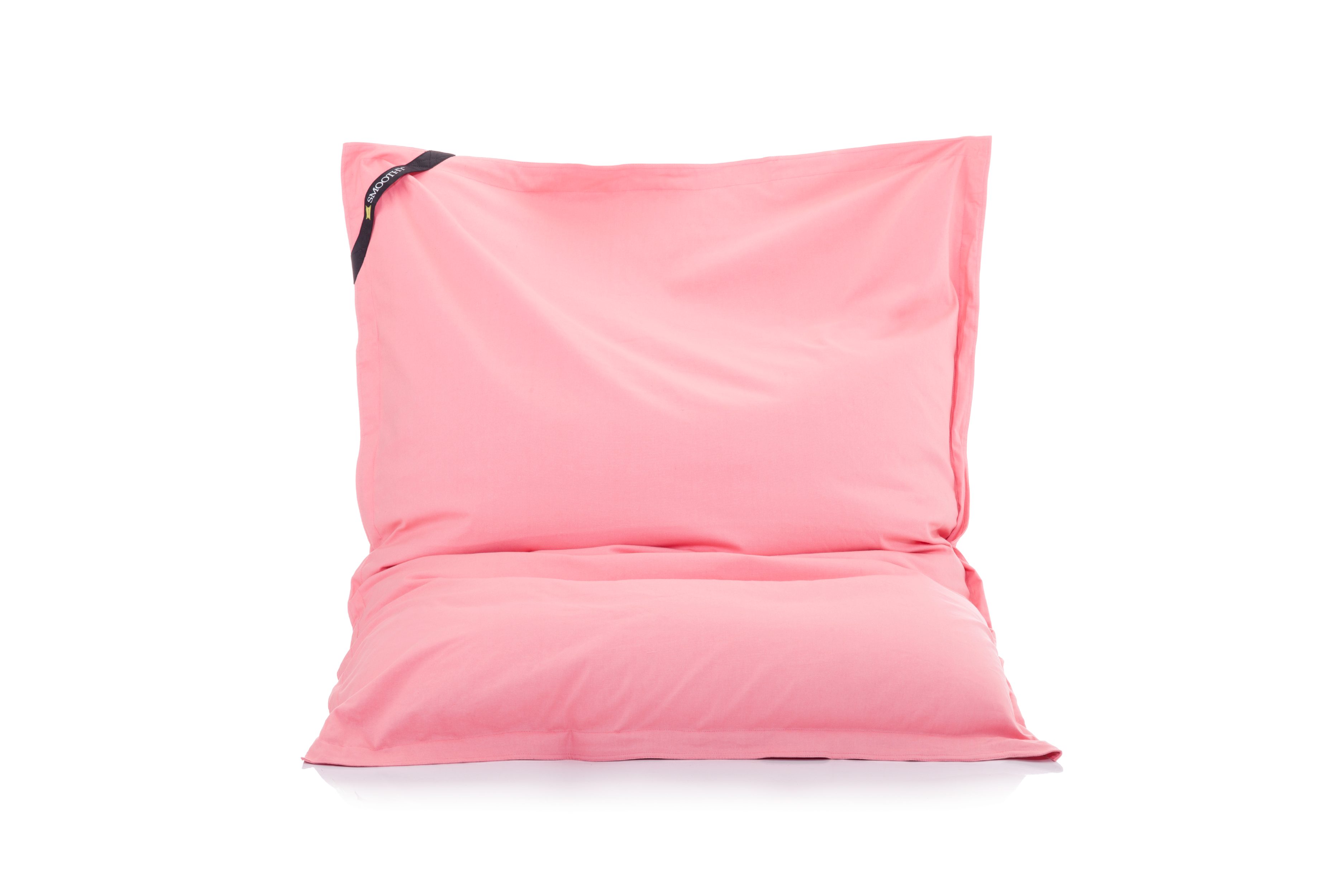 Smoothy Sitzsack Indoor cm), Sessel XXL aus Baumwolle x Riesensitzsack Cotton Pink Sitzkissen (180 140