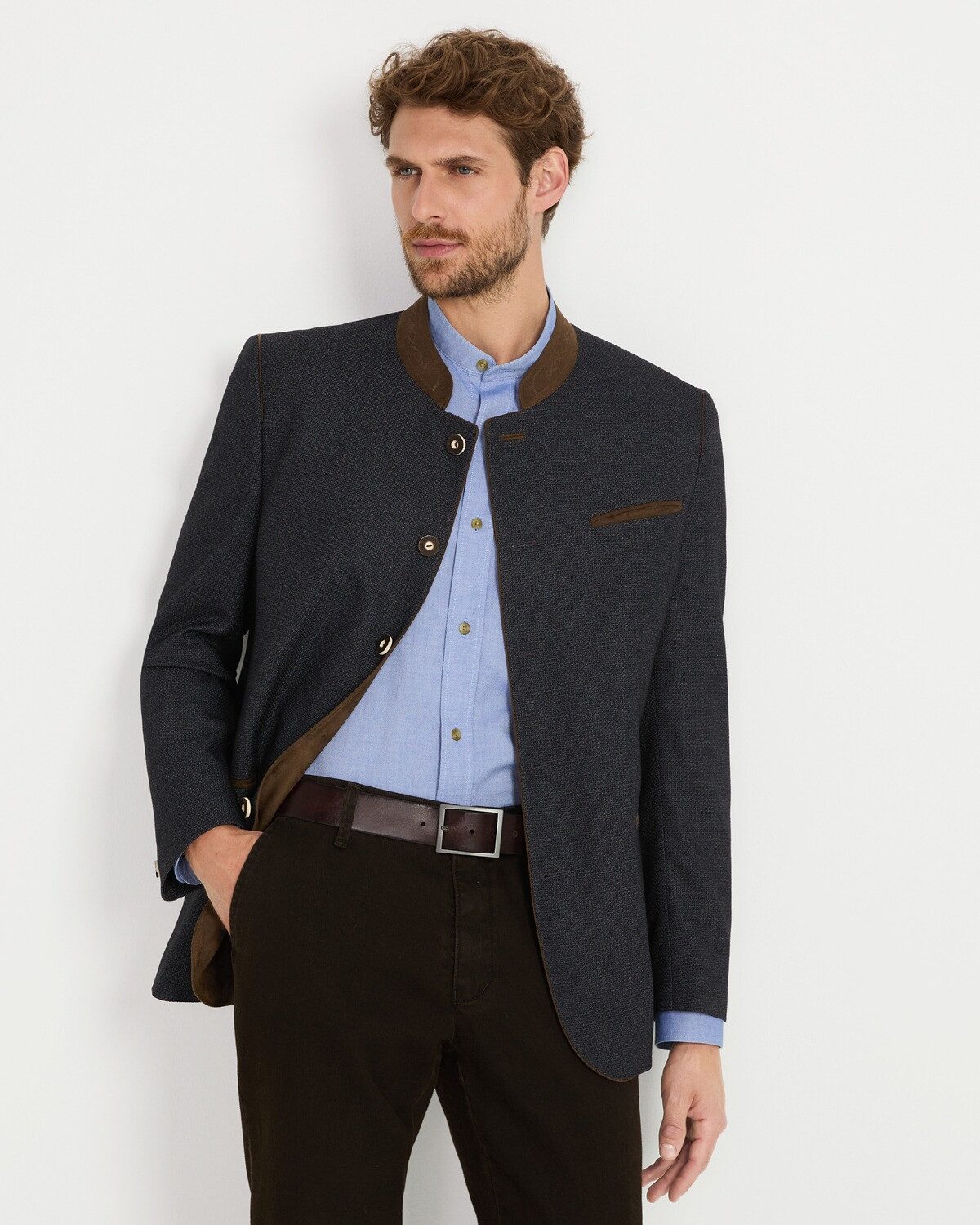 Luis Steindl Janker Janker mit Kellerfalte