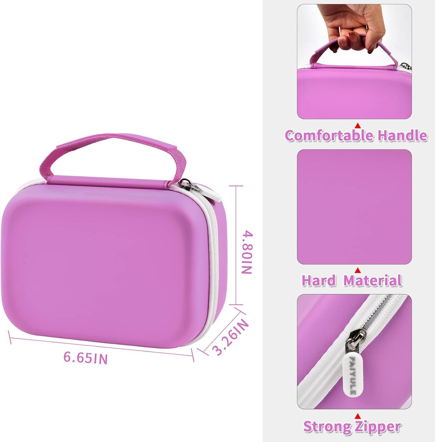 FELIXLEO Kinderkamera Tasche Lila Schutzhülle für Mini Digitalkamera Smartphone-Controller (1 St)