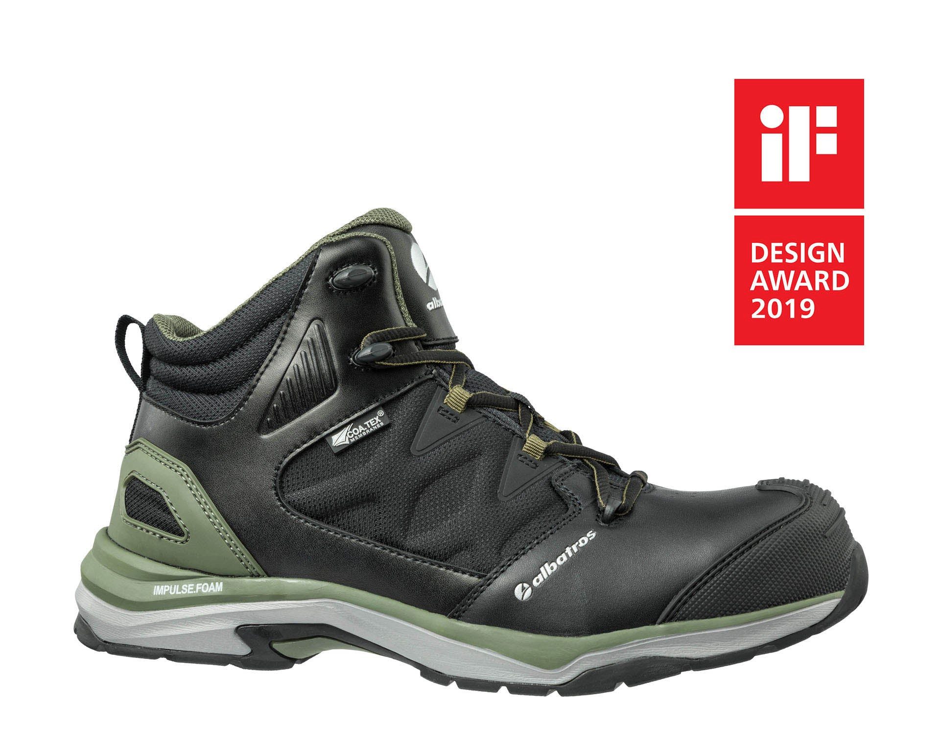Albatros ALBATROS ULTRATRAIL CTX MID Sicherheitsschuh S7S ESD Sicherheitsschuh Ölbeständige Laufsohle