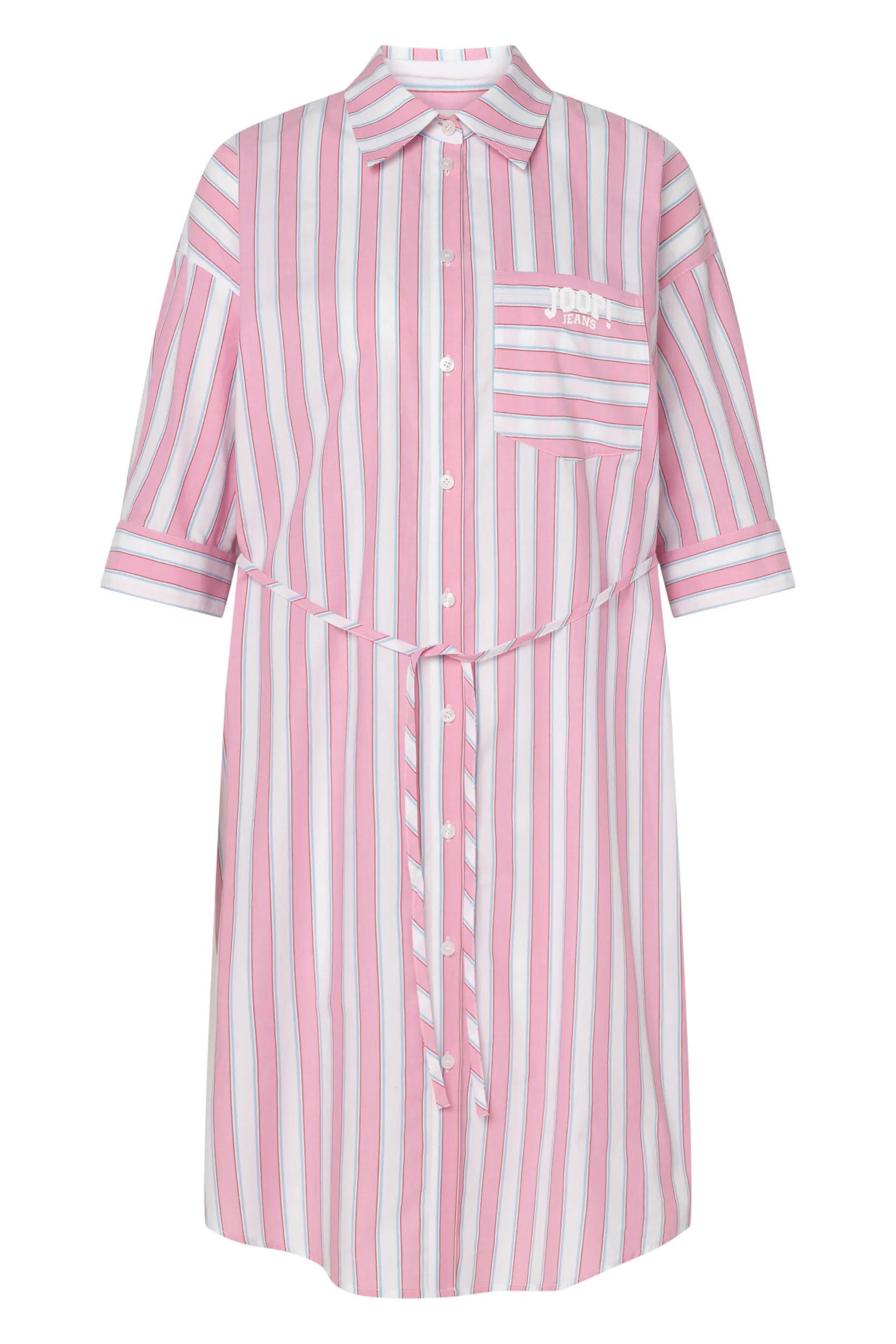Joop Jeans Hemdblusenkleid Dua klassische H-Linie, im Streifen-Design günstig online kaufen
