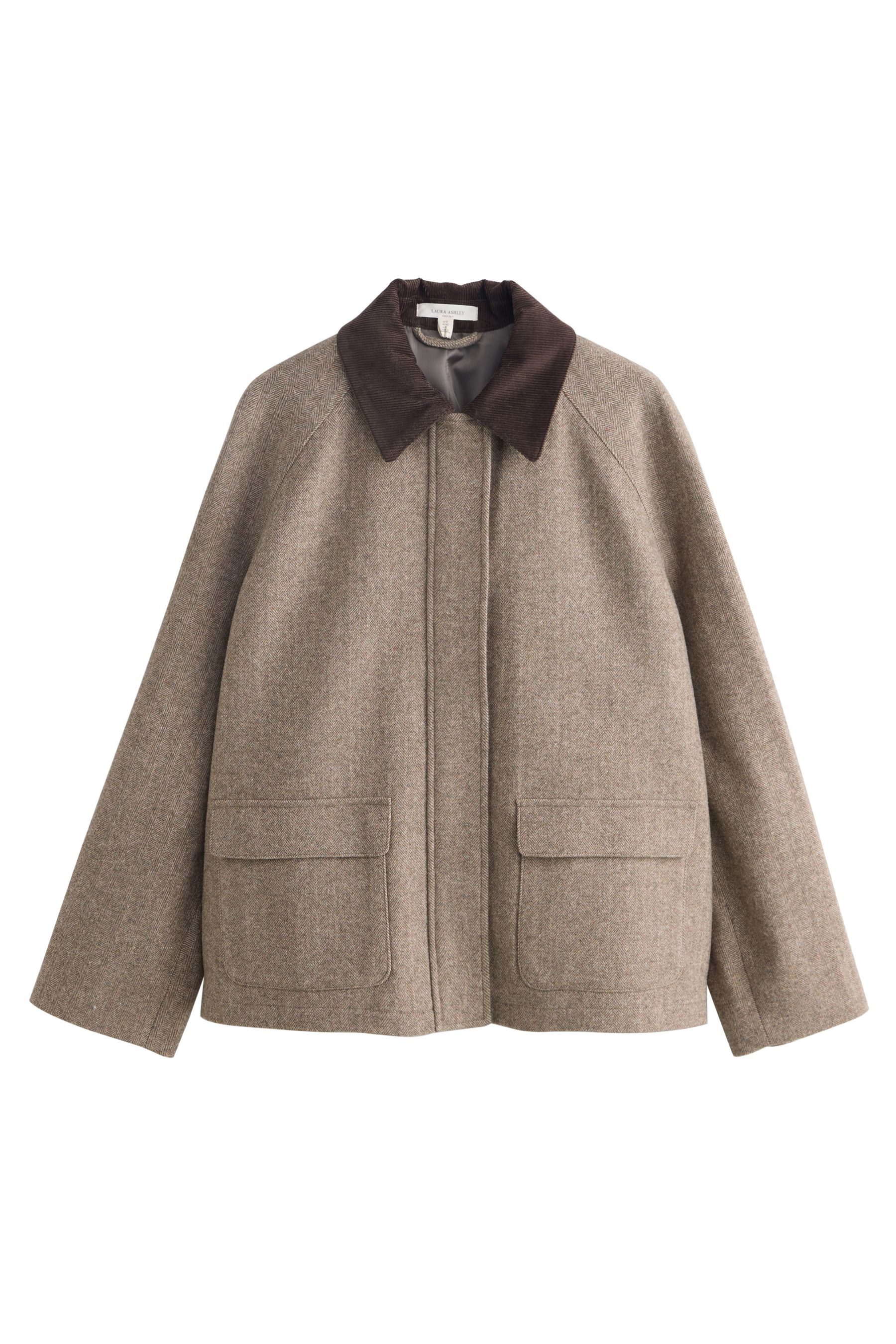 LAURA ASHLEY Kurzjacke Laura Ashley Jacke mit Reißverschluss (1-St)