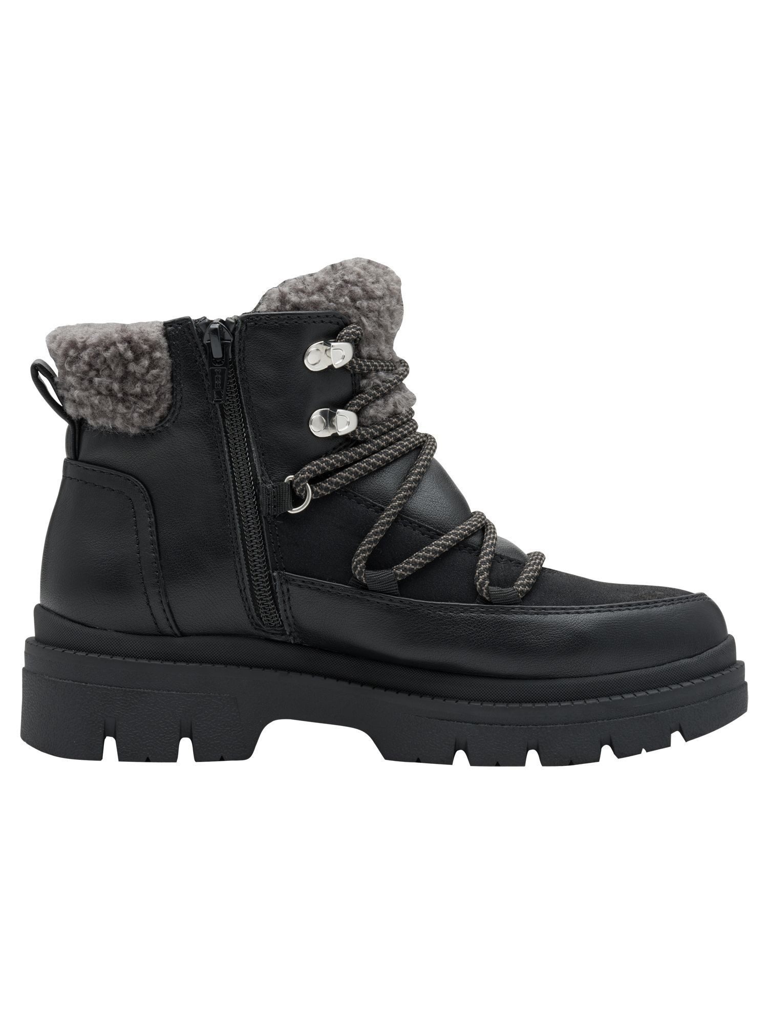 Jana Vegan, Tex, Mehrweite Warm gefüttert kein Absatz Winterstiefelette Vegan