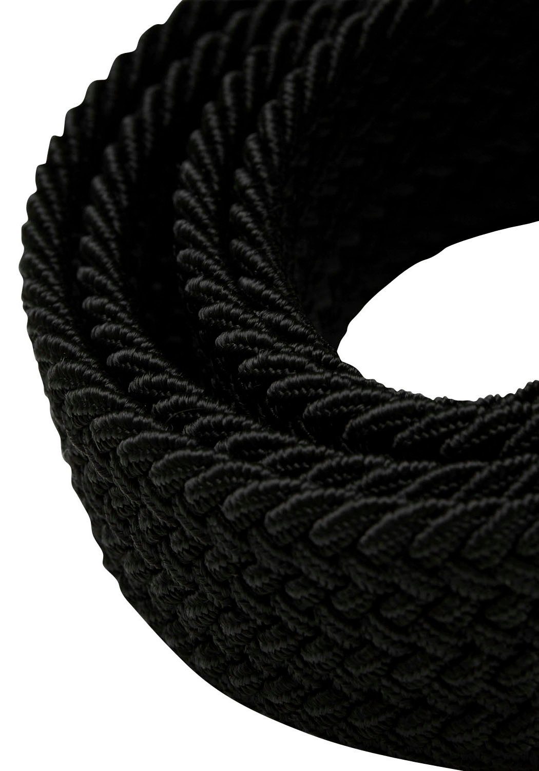 Jack & Jones Flechtgürtel JACSPRING BELT WOVEN schwarz