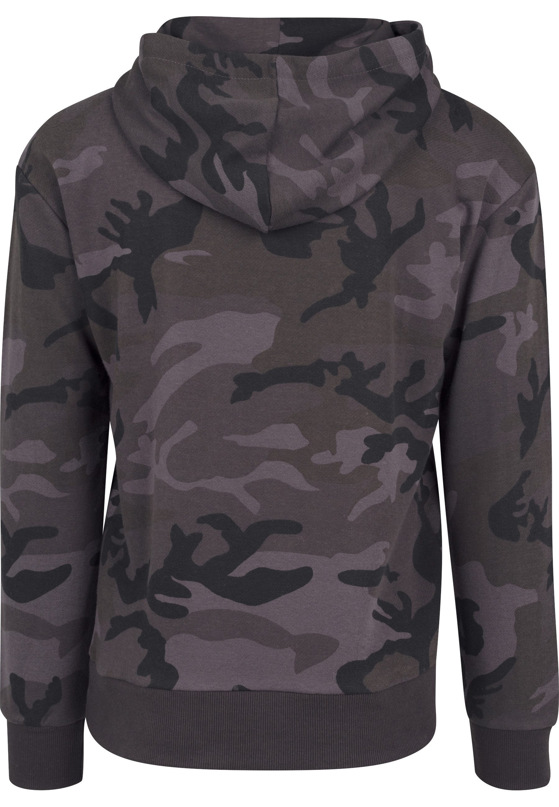 URBAN CLASSICS Hoodie Urban Classics Herren High Neck Camo Hoody (1-tlg)