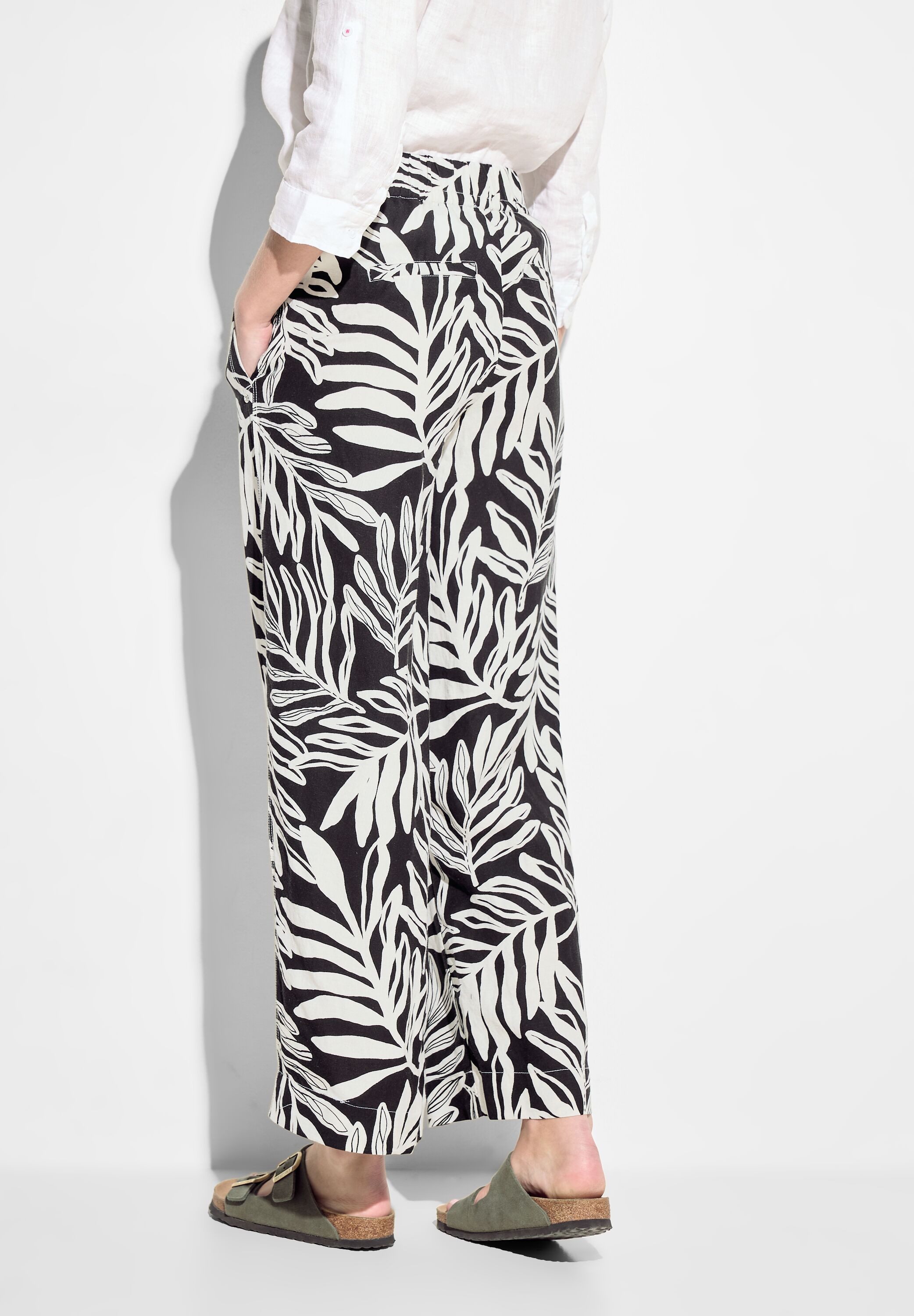 CECIL Stoffhose Style Neele mit All-Ove günstig online kaufen