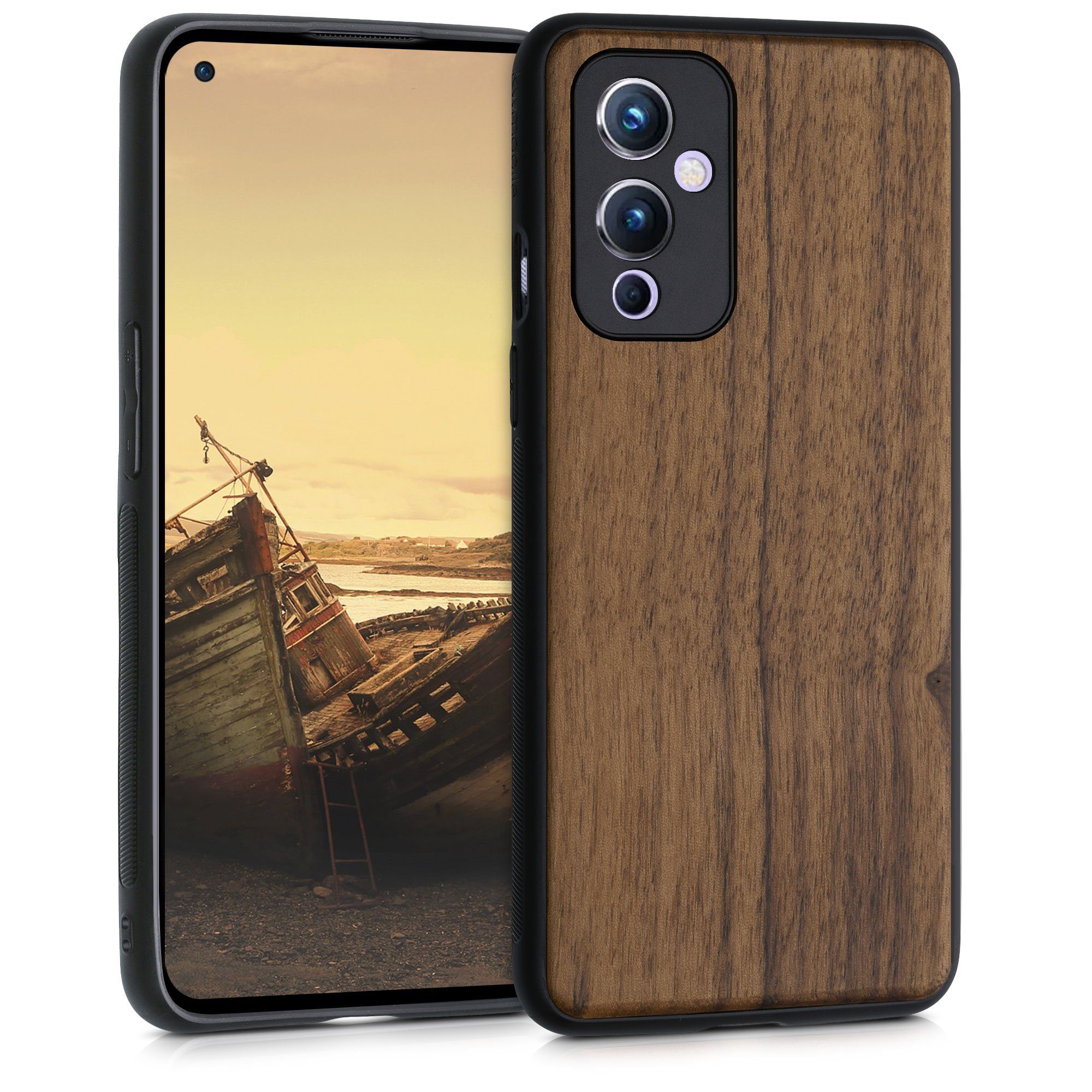 kwmobile Handyhülle Bumper Handyhülle für OnePlus 9 (EU/NA Version), Hülle Handy Case Cover