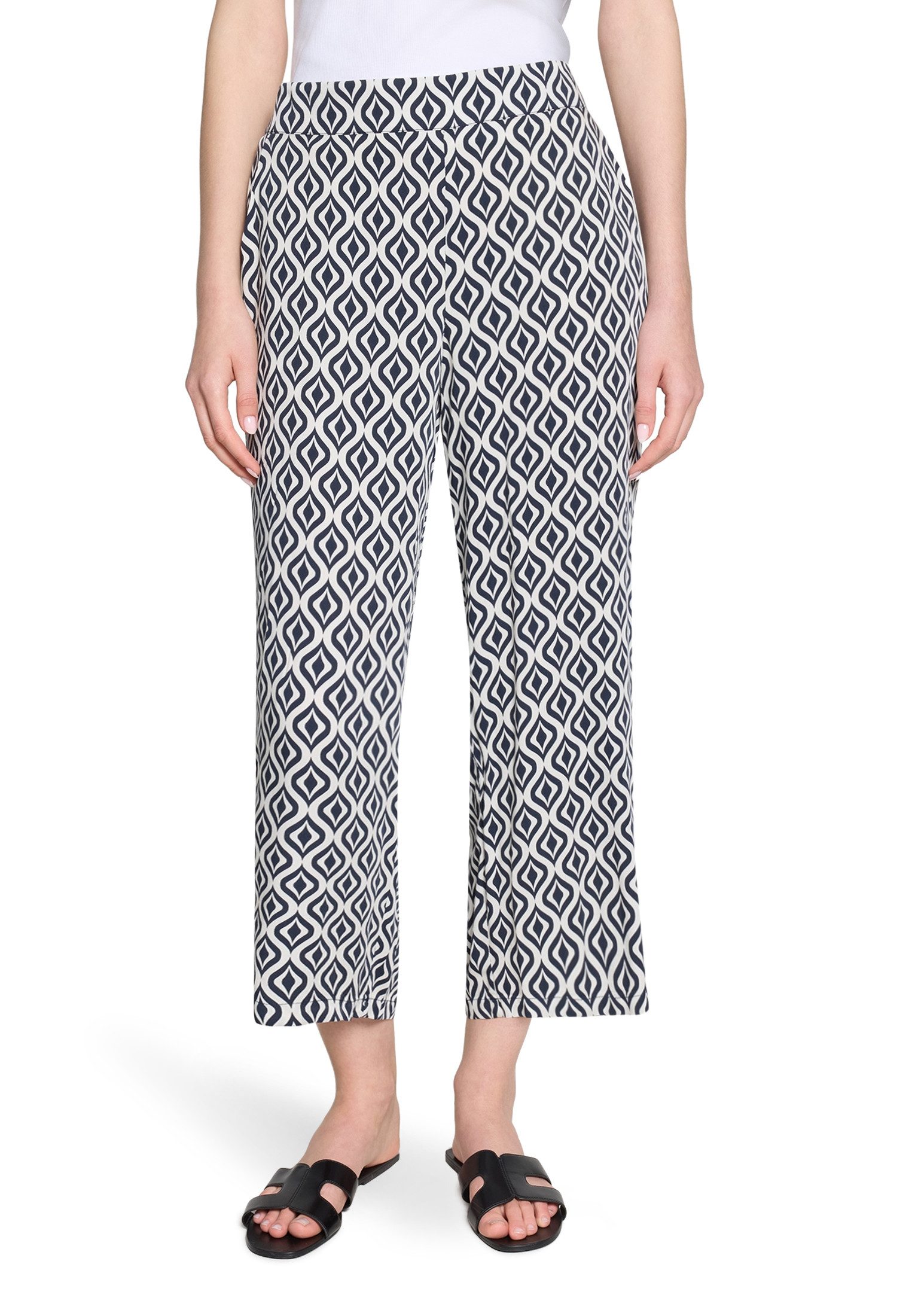 Marlene-Hose Damen mit elastischem Bund