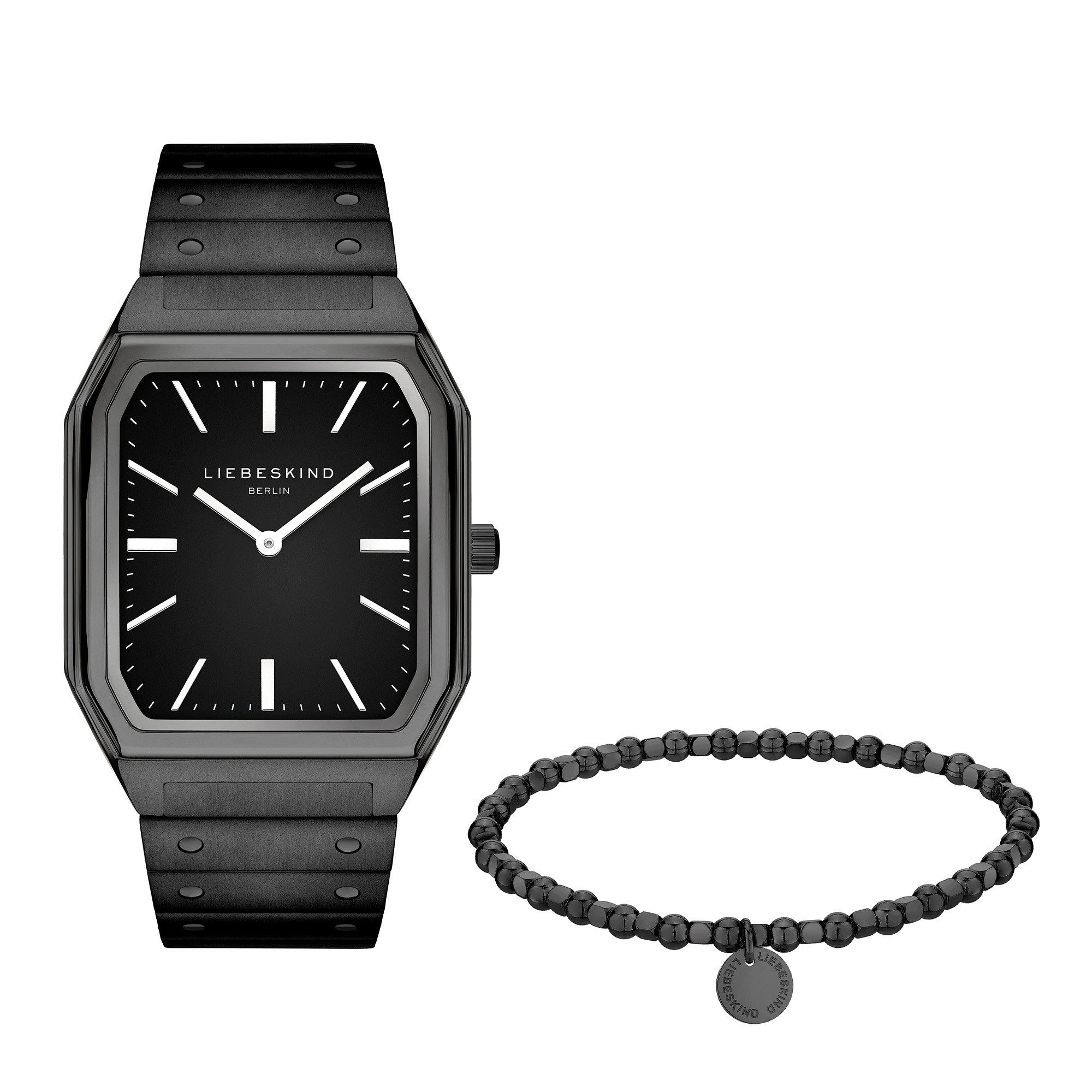 Liebeskind Berlin Quarzuhr Black Urban Edelstahl