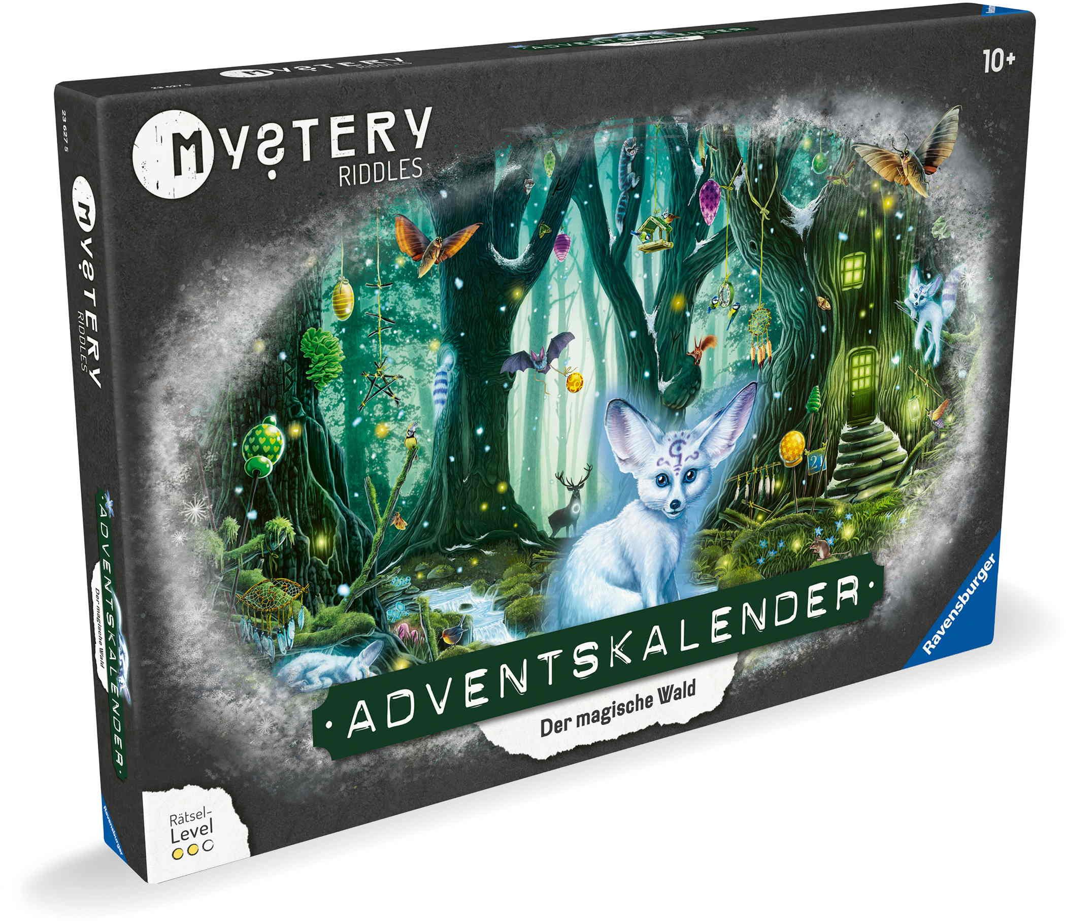 Ravensburger Spiel Mystery Adventskalender Der magische Wald ab 10 Jahren 23627