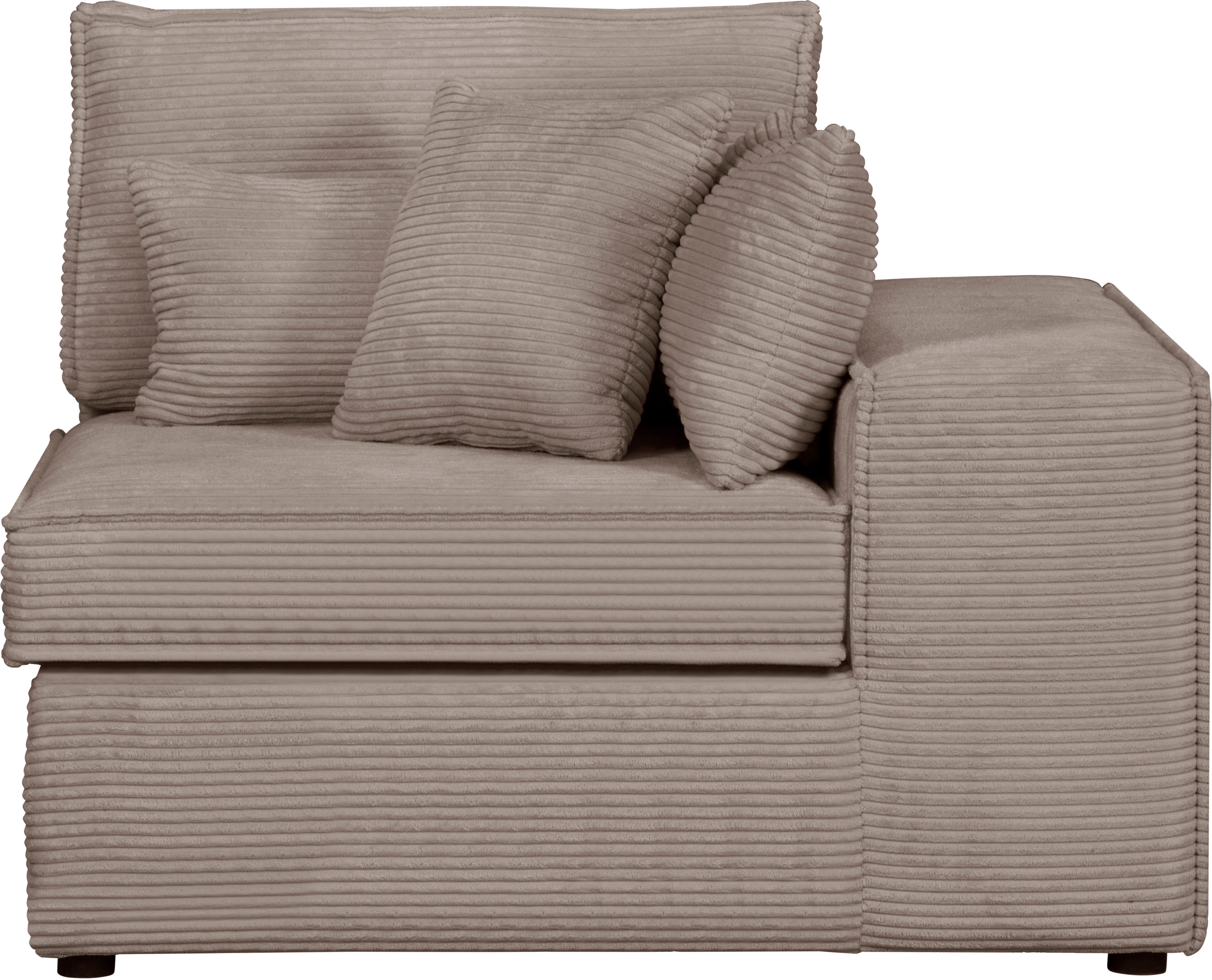 OTTO home Sofaelement Florid, als Teil eines Modulsofas, fester Sitzkomfort, auch in Cord