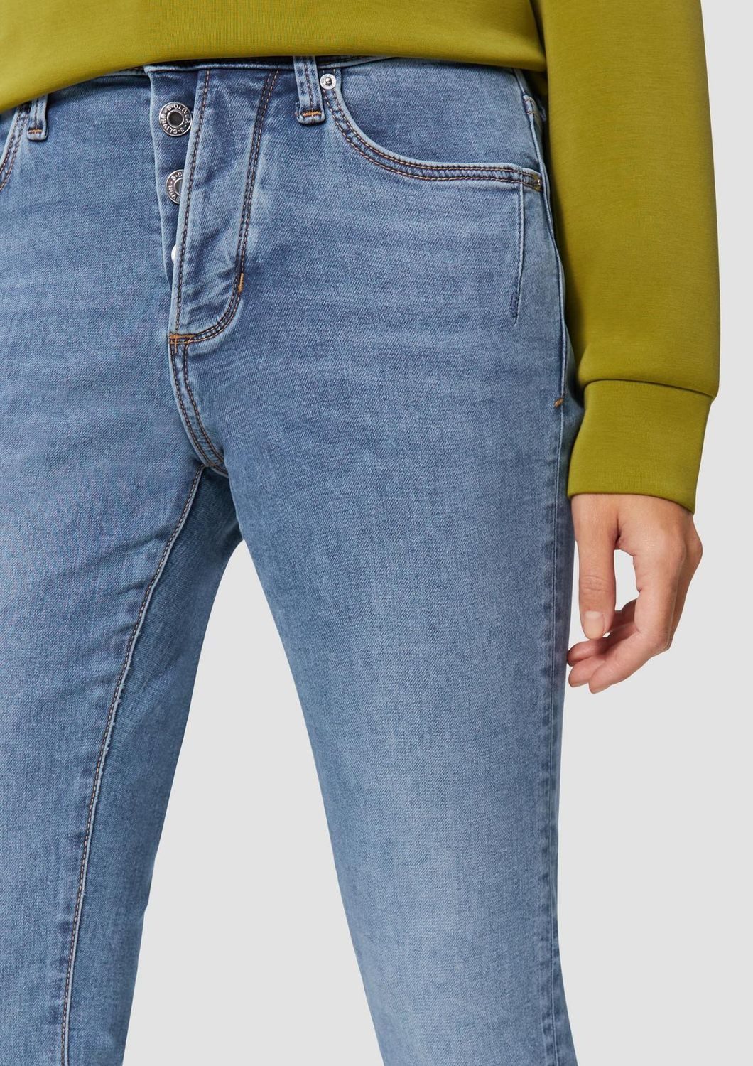 s.Oliver Slim-fit-Jeans BETSY (1-tlg) Mid Rise, Slim Leg