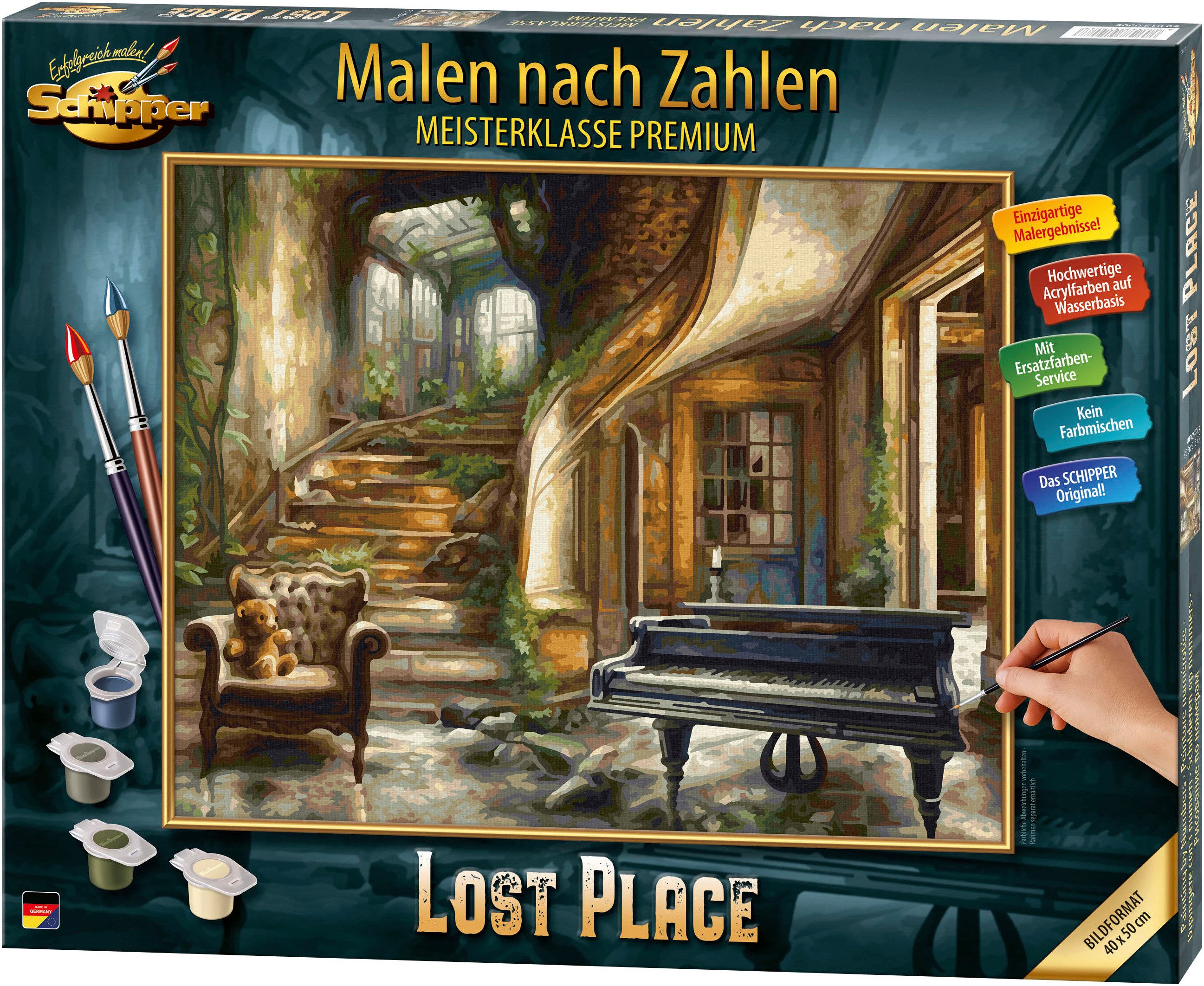 Schipper Malen nach Zahlen Meisterklasse Premium - Lost Place, Made in Germany
