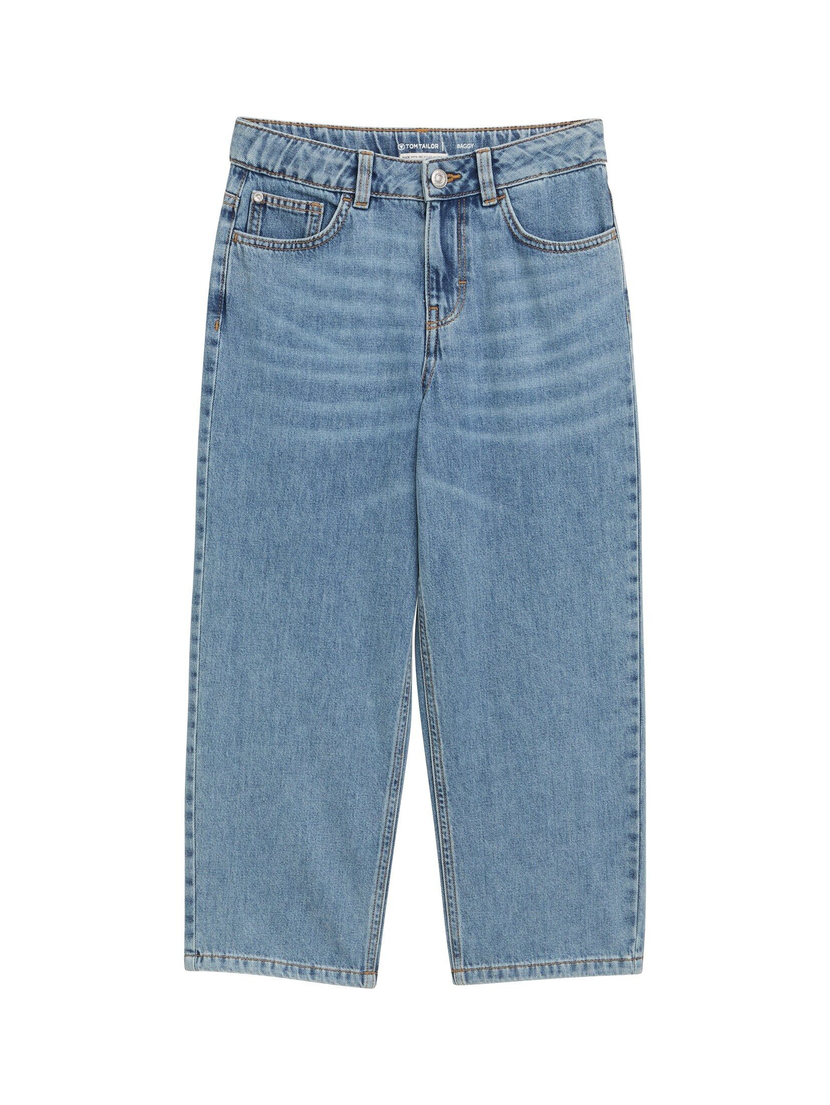 TOM TAILOR Weite Jeans Jeanshosen Baggy Fit Jeans – Bild 3 von 5