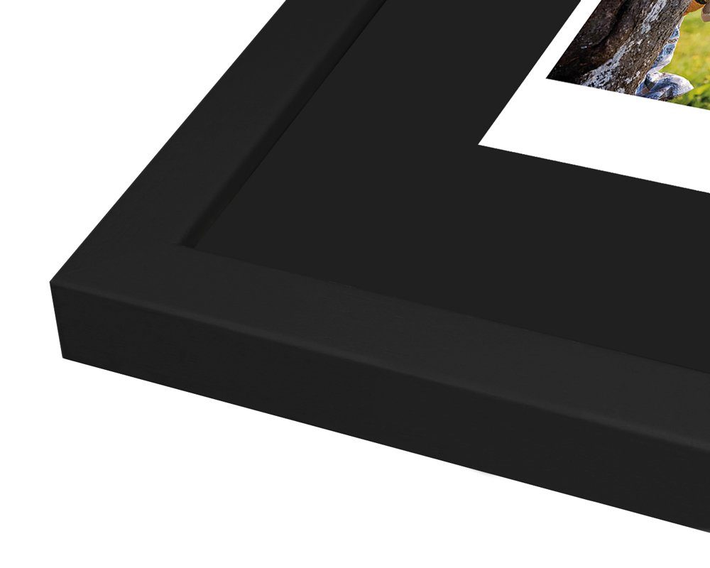 im Schwarz Format, für H950, 3 Bilderrahmen Modern WANDStyle Mini Bilder, Instax