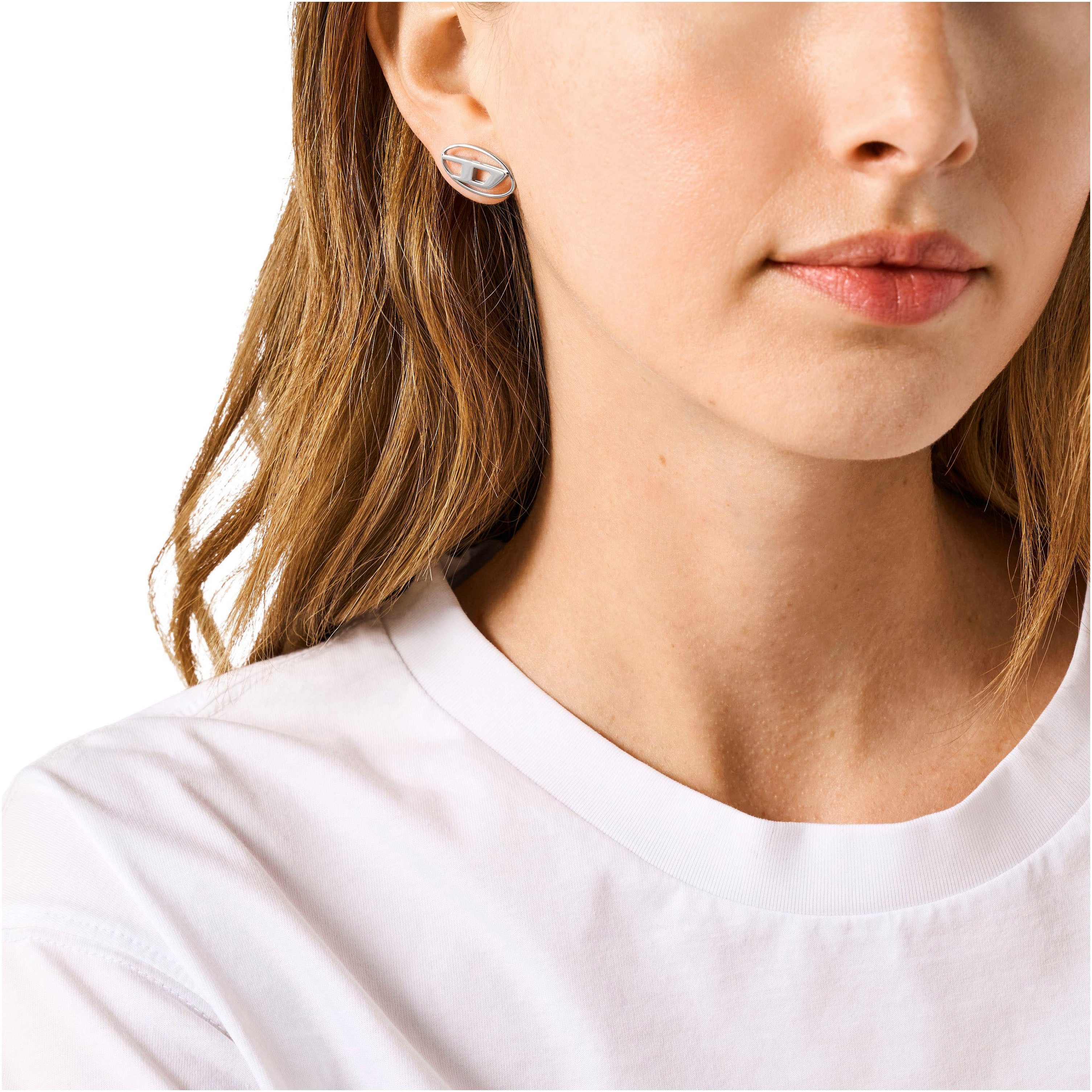 Diesel Single-Ohrstecker Schmuck Geschenk Edelstahl Ohrschmuck Ohrring