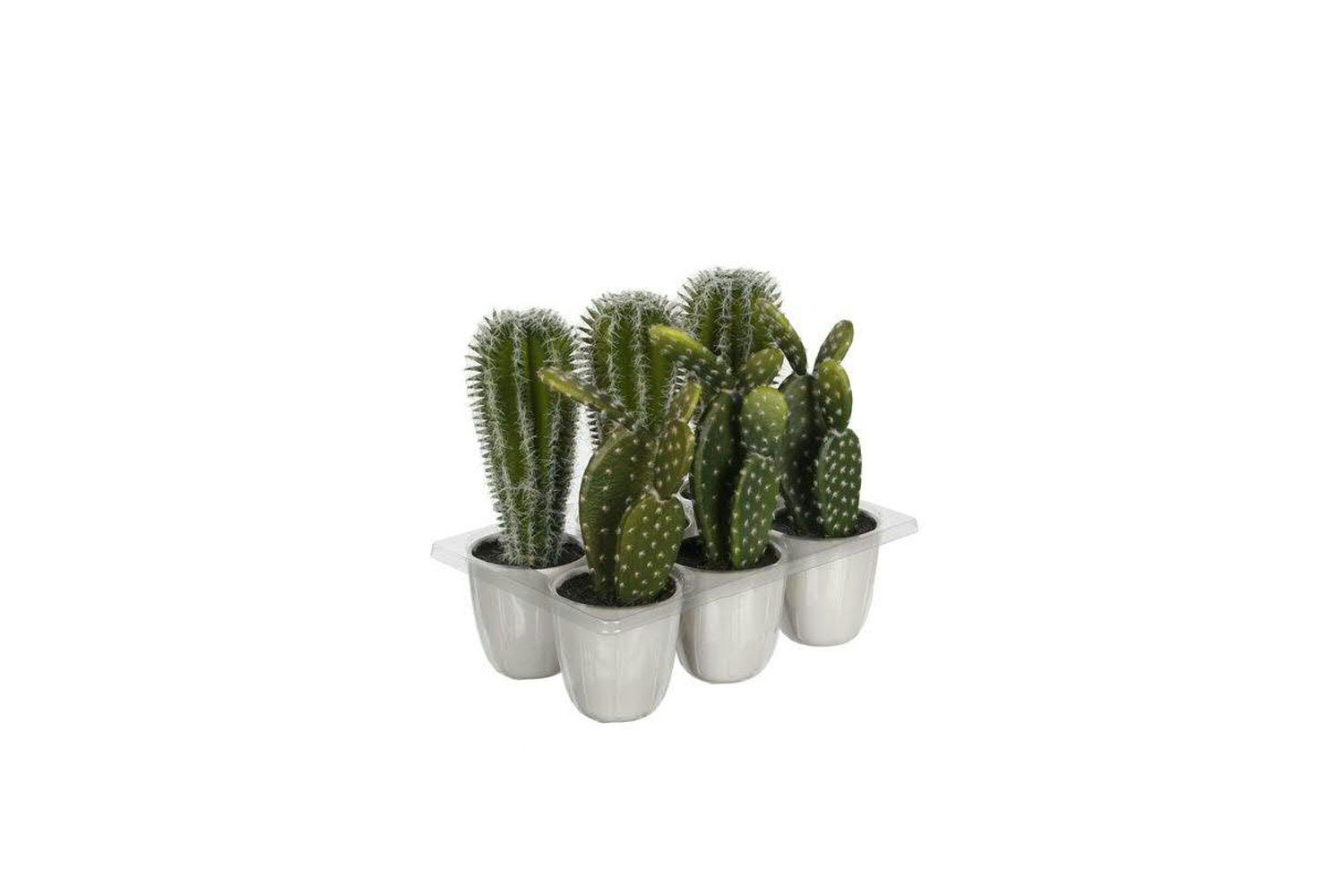 Kunstpflanze Kaktus im Topf, ca. 22 cm, Friedrich Klocke GmbH, Höhe 22 cm