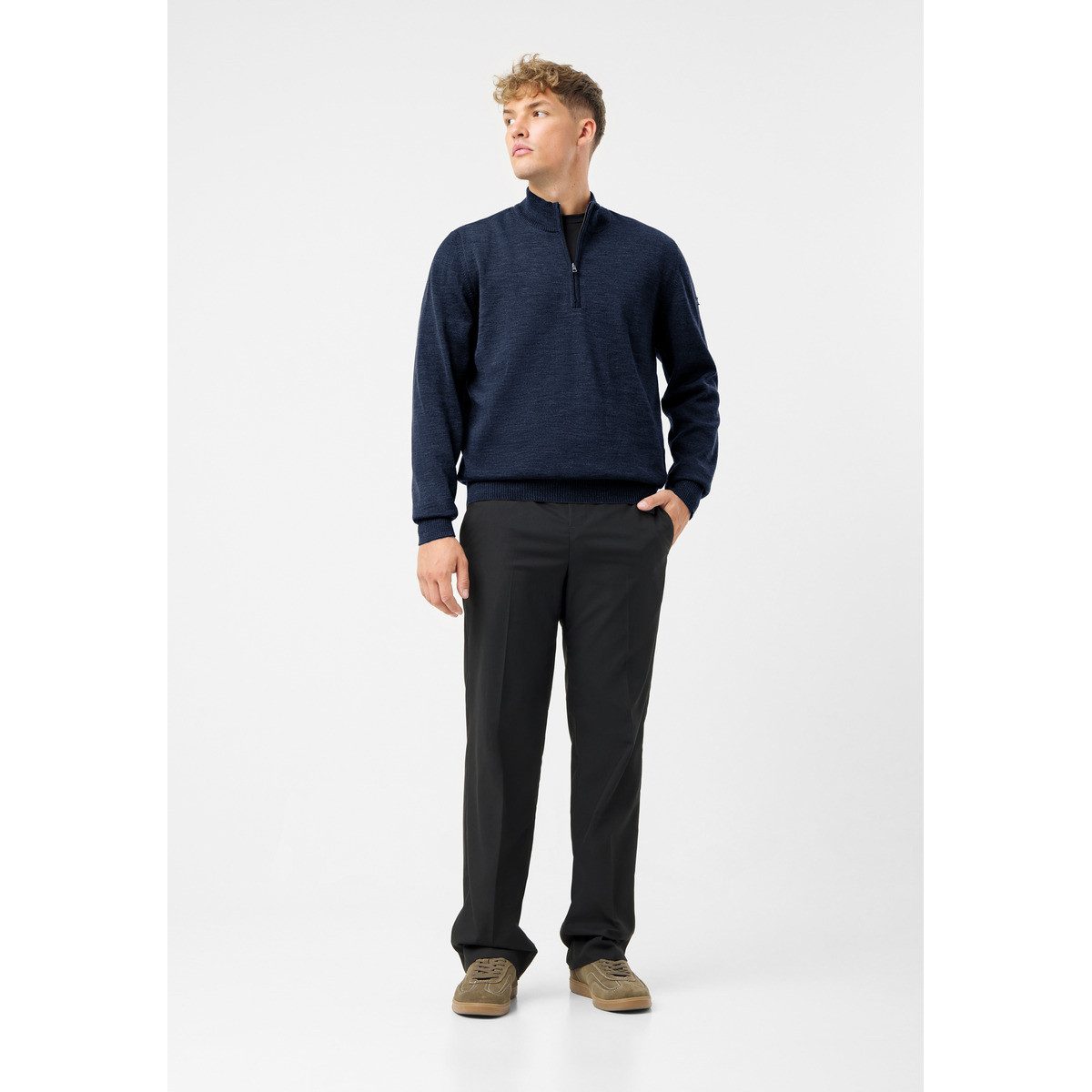 MAERZ Muenchen Strickpullover Maerz Muenchen 491300 Strickpullover Herren Bekleidung