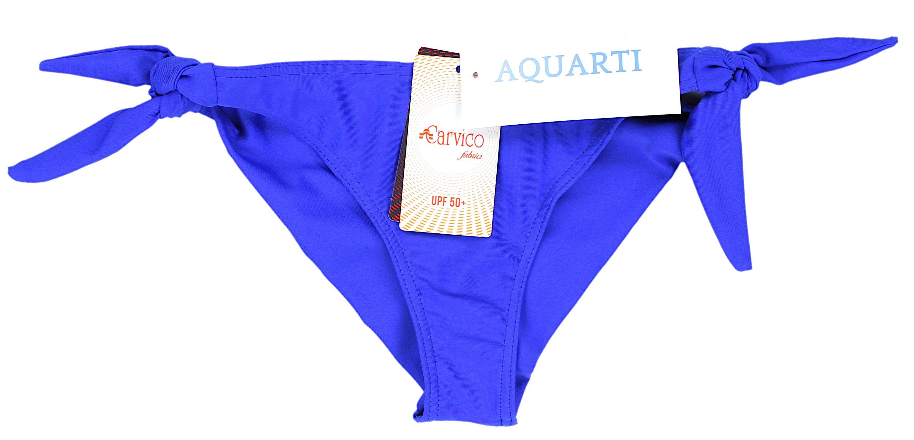 Aquarti Bikini-Hose Aquarti Damen Tanga Bikinihose Seitlich Gebunden Brazilian