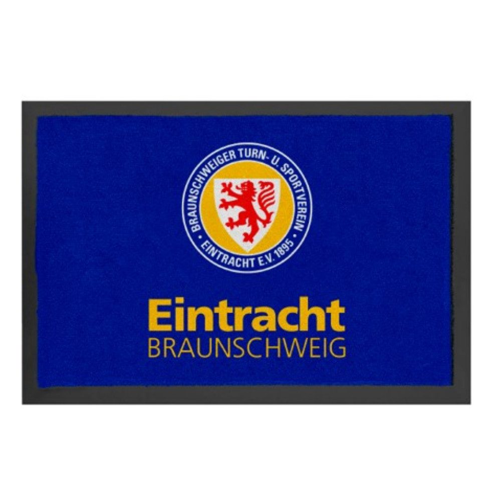 Eintracht Braunschweig Fußmatte Eintracht Braunschweig Fußmatte Logo, Höhe: 1 mm