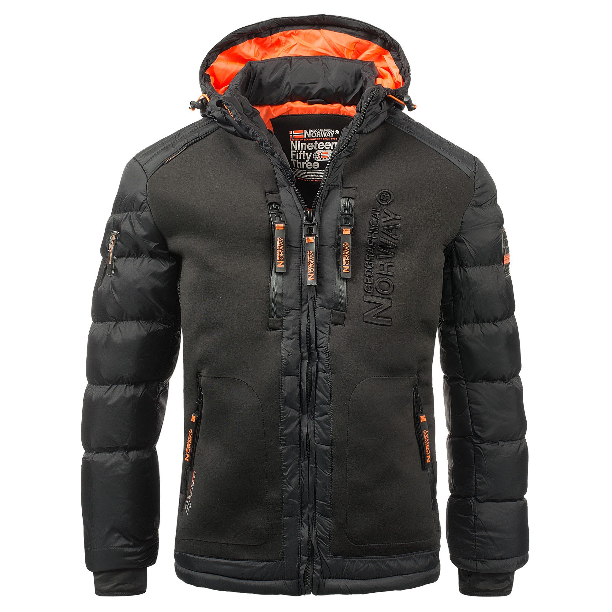 Winterjacke warme Designer Herren Winter Stepp Jacke Outdoorjacke