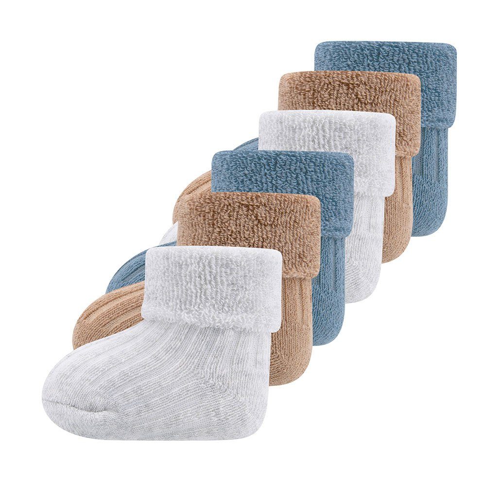 Ewers Шкарпетки Newborn Шкарпетки Rippe/Umschlag (6-Paar)