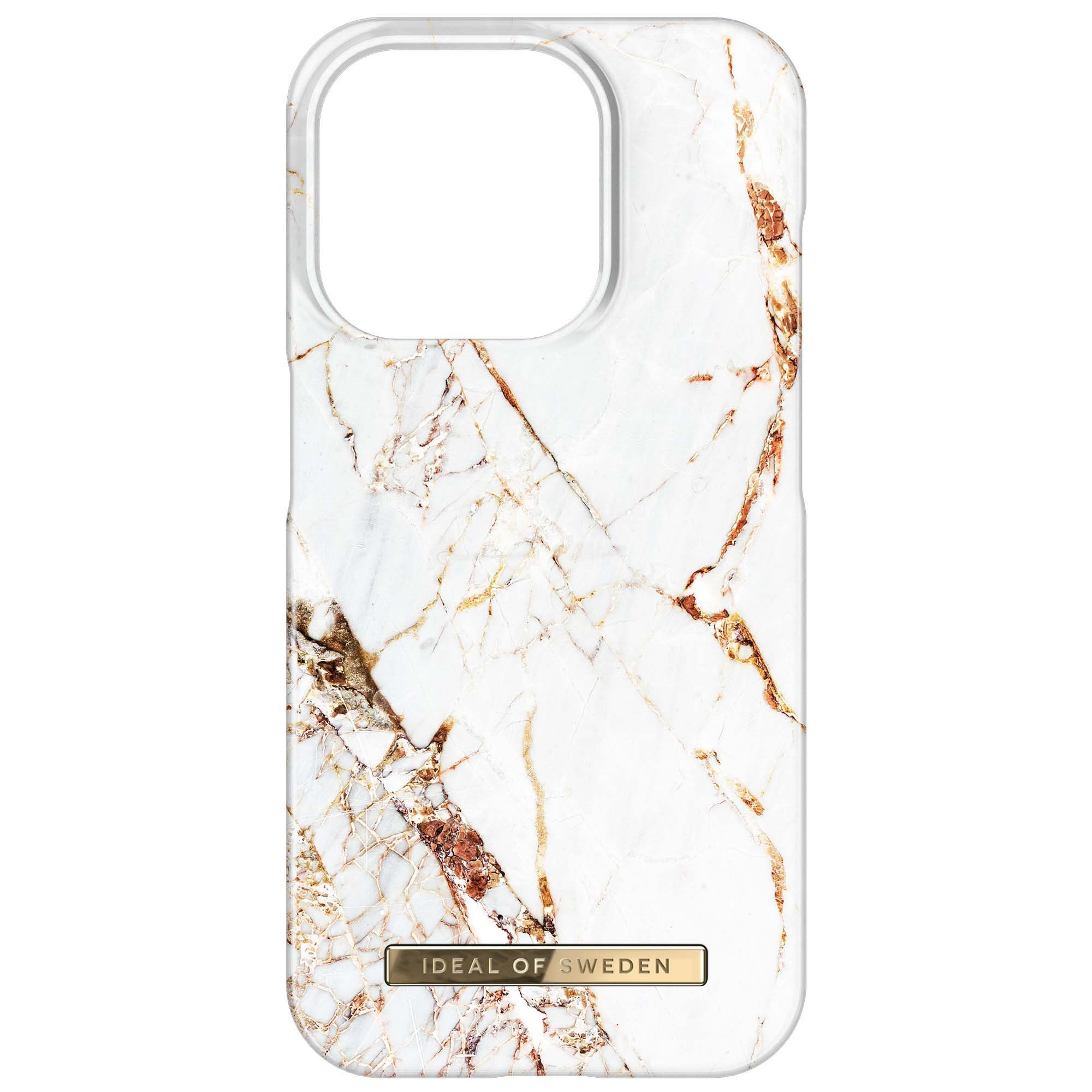 iDeal of Sweden Backcover iDeal of Sweden Fashion Back Case Apple iPhone 15 Pro - Carrara Gold