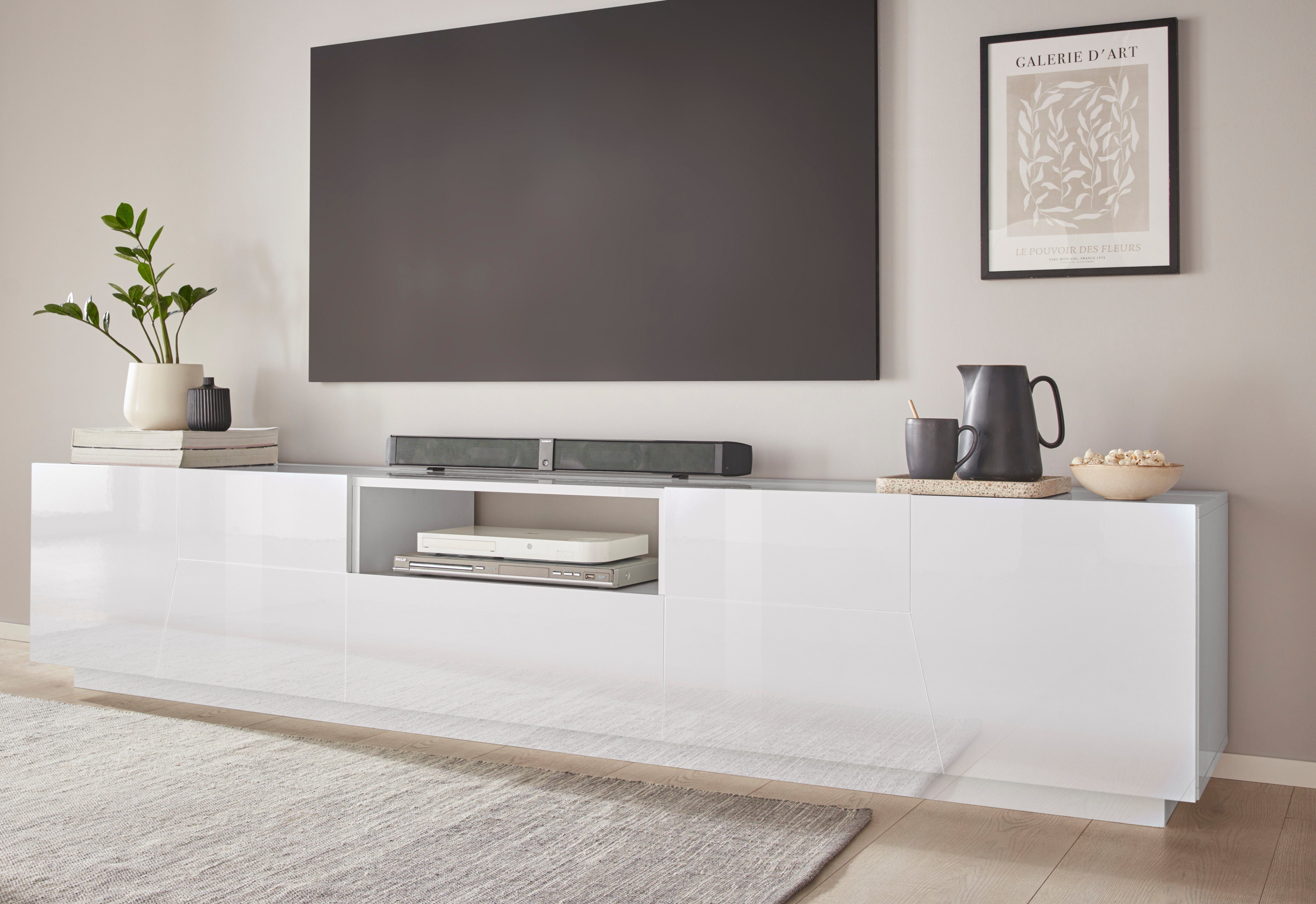 INOSIGN Lowboard ALIEN- TV-Board, mit 4 Türen, 1 Schublade und 1 offenes Fa günstig online kaufen