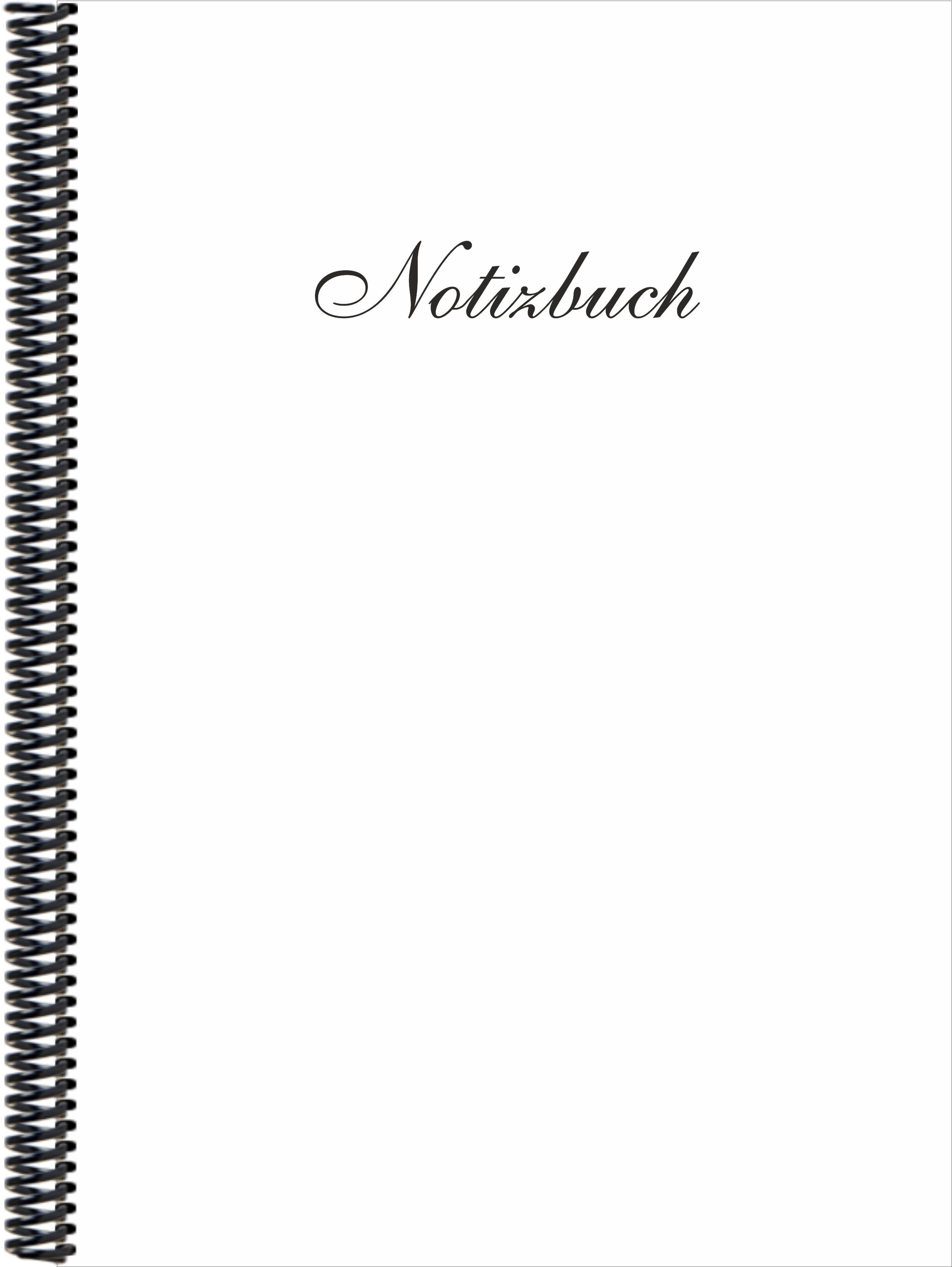 Preisnachlassverkauf E&Z Verlag Gmbh Notizbuch Notizbuch weiß in DINA4 Trendfarbe der kariert