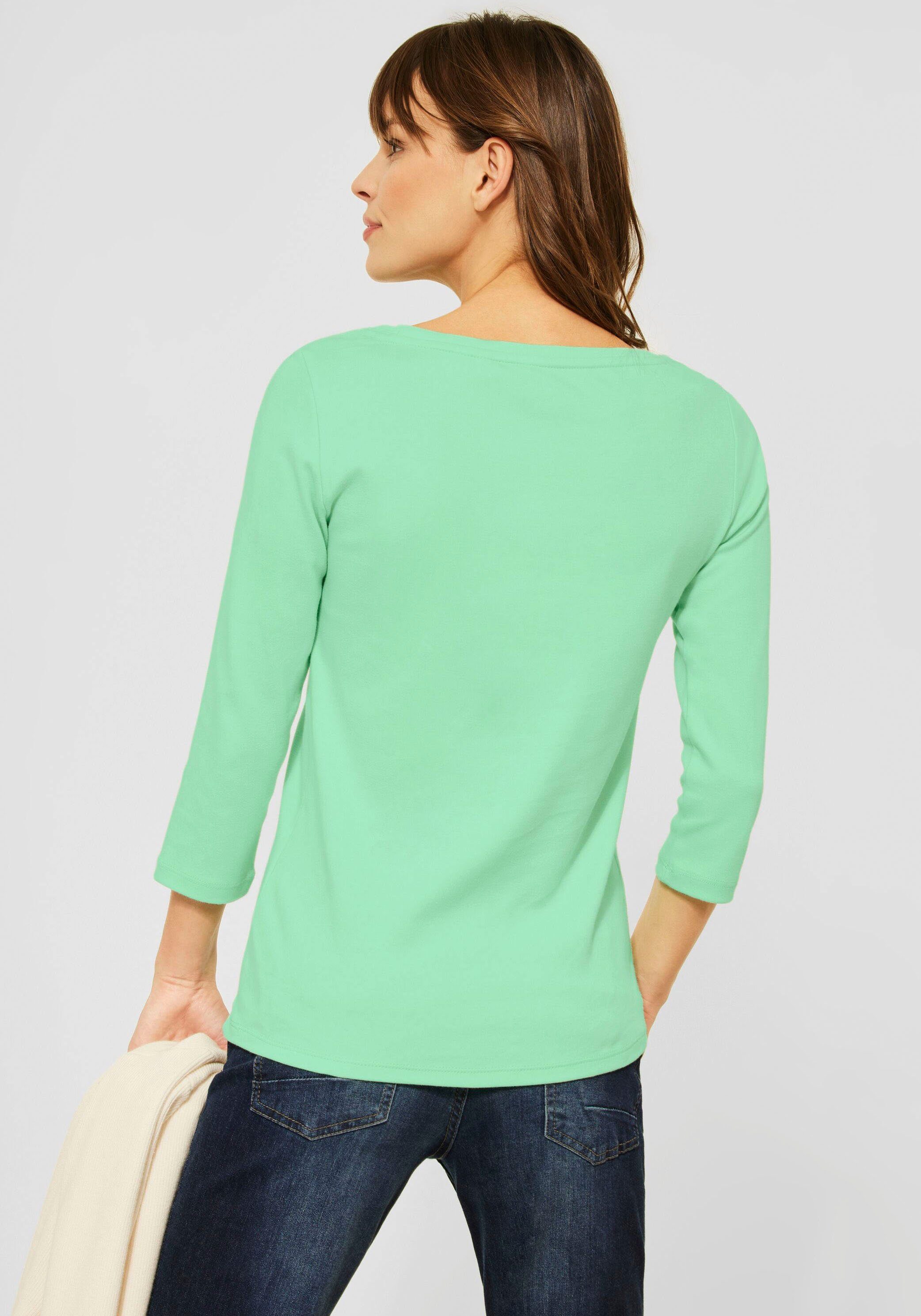Cecil 3/4-Arm-Shirt im Basic-Style, Aus reiner Baumwolle online kaufen |  OTTO