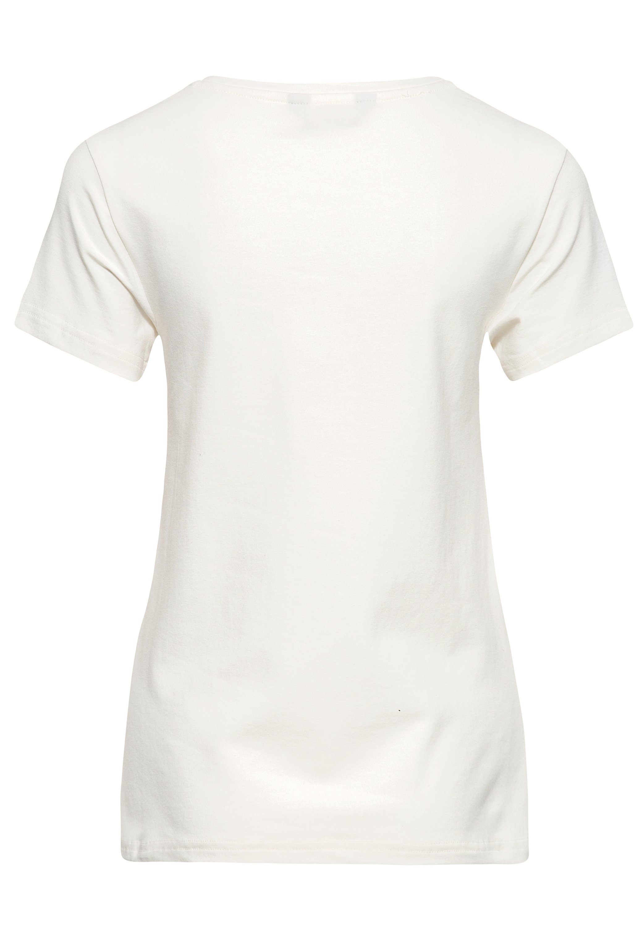 QueenKerosin Print-Shirt Florida (1-tlg) mit Vintage-Motiv
