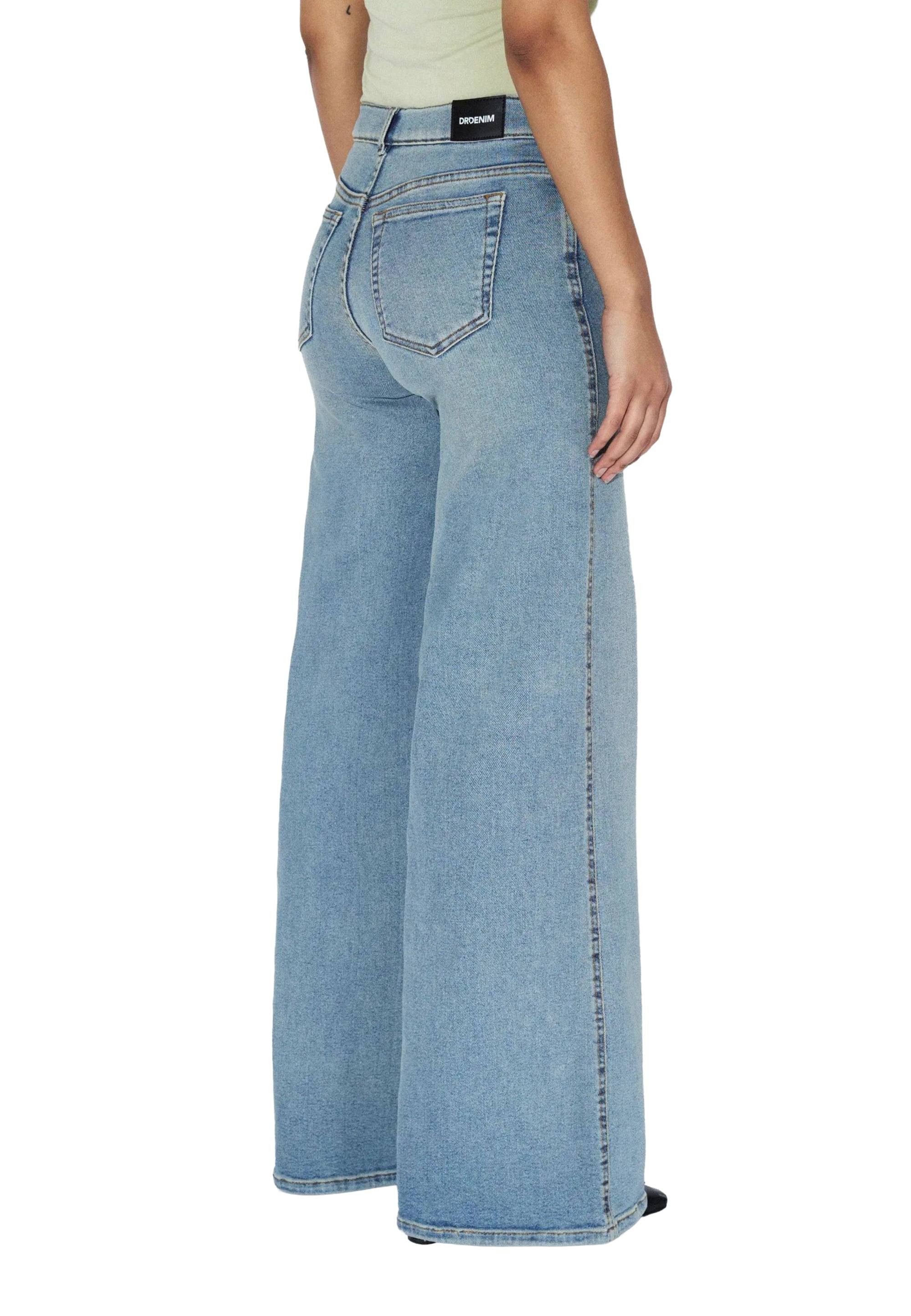 Dr. Denim Relax-fit-Jeans Jeans Dr. Denim Zila Mid Wide Cape Light