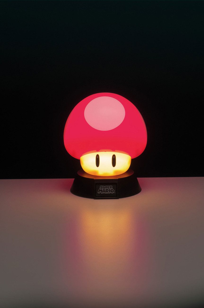 Paladone Dekolicht Super Mario 3D Lampe Power-Up Pilz 10 cm