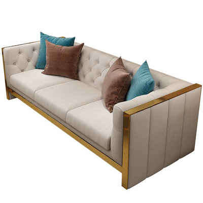 JVmoebel Sofa, Dreisitzer Design Sofa 3 Sitzer Couch Polster Sofas Couchen Luxus Möbel