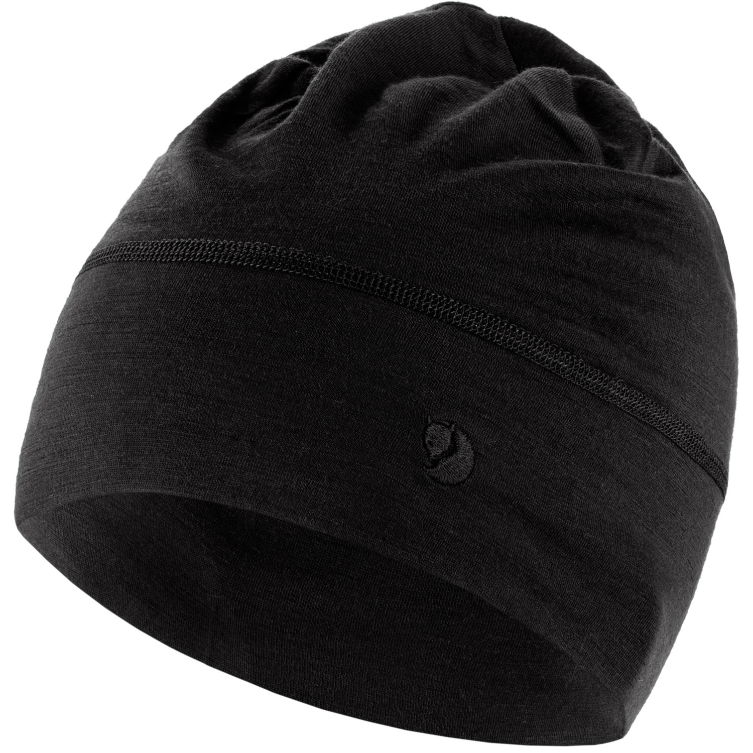 Fjällräven Skimütze Abisko Lite Wool Beanie 550 Black