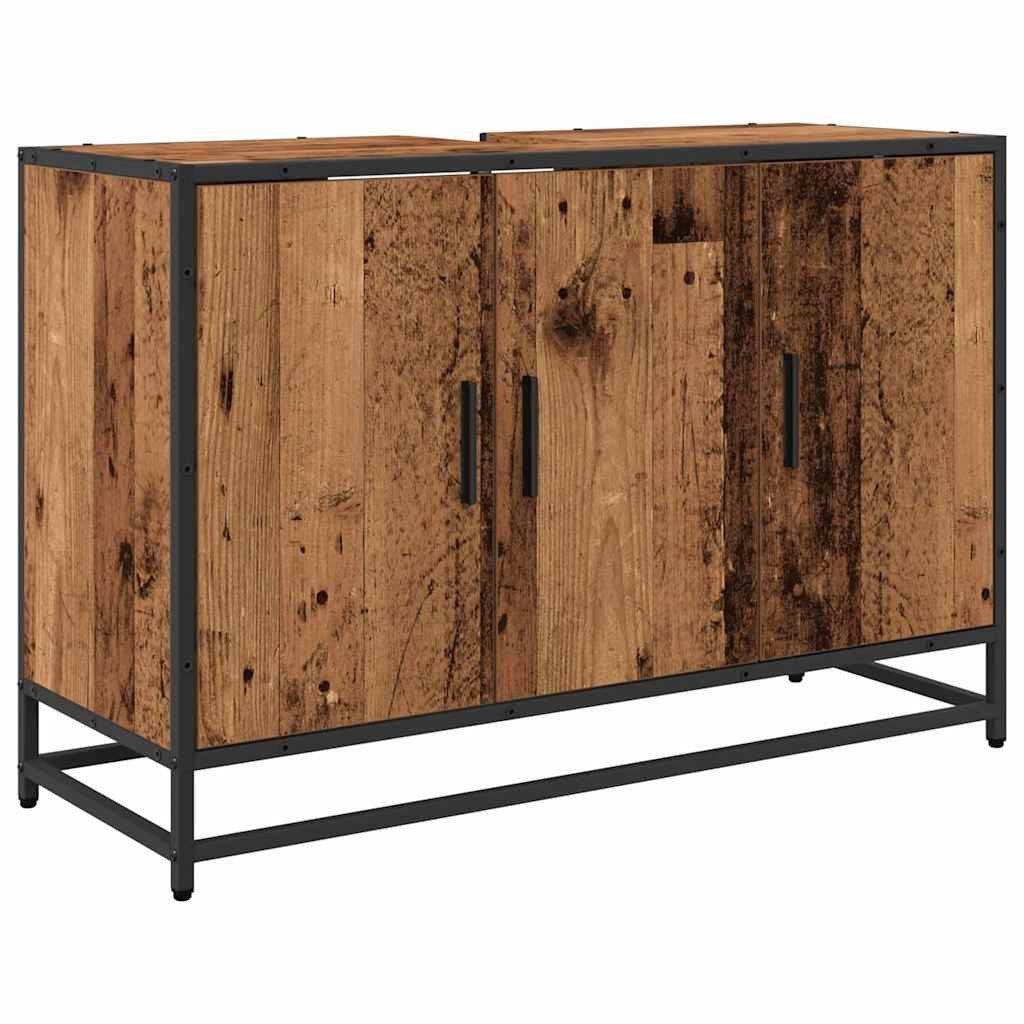 vidaXL Badezimmer-Set Badezimmer Waschbecken Schrank mit günstig online kaufen
