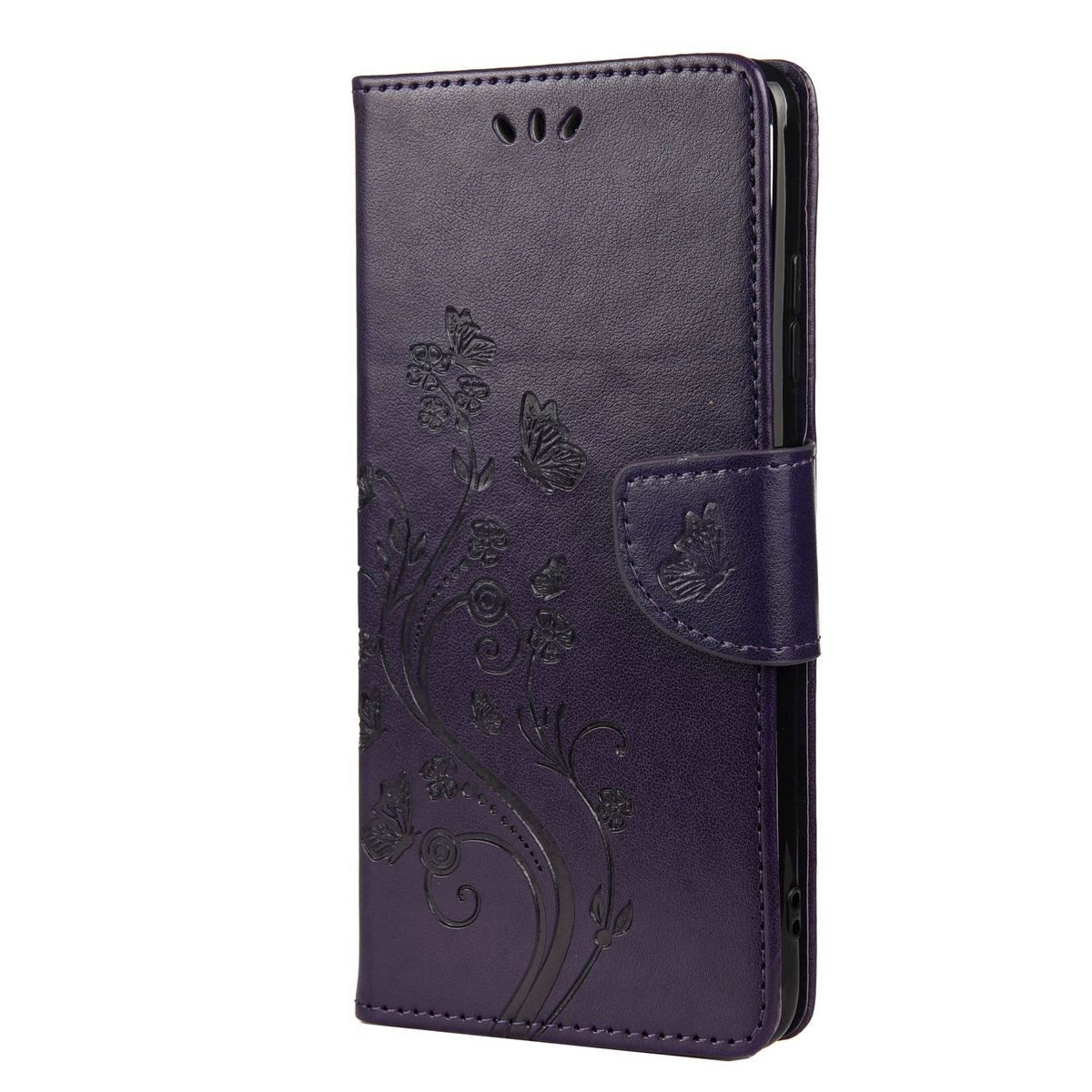König Design Handyhülle Samsung Galaxy A22 5G, Schutzhülle Schutztasche Case Cover Etuis Wallet Klapptasche Bookstyle