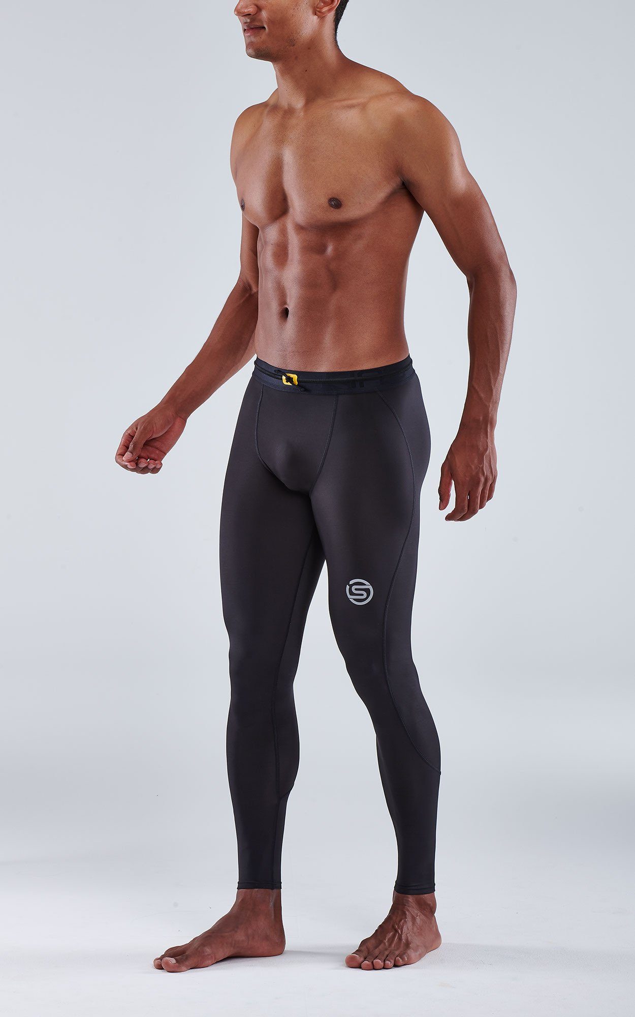 (1-tlg) Long T&R Lauftights Tight black S3 Skins