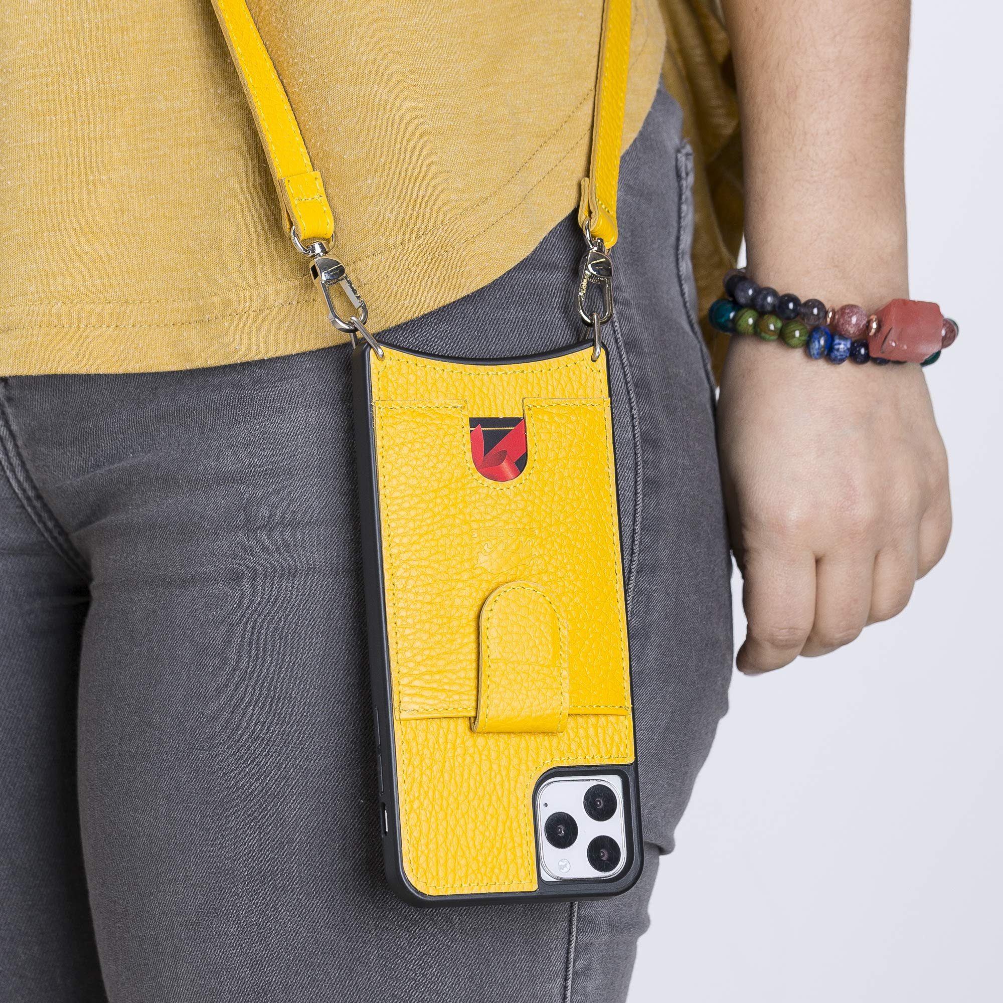 Solo Pelle Smartphonetasche Lederhülle für iPhone 11 Pro 6.5 Zoll Stanford Case Ledertasche