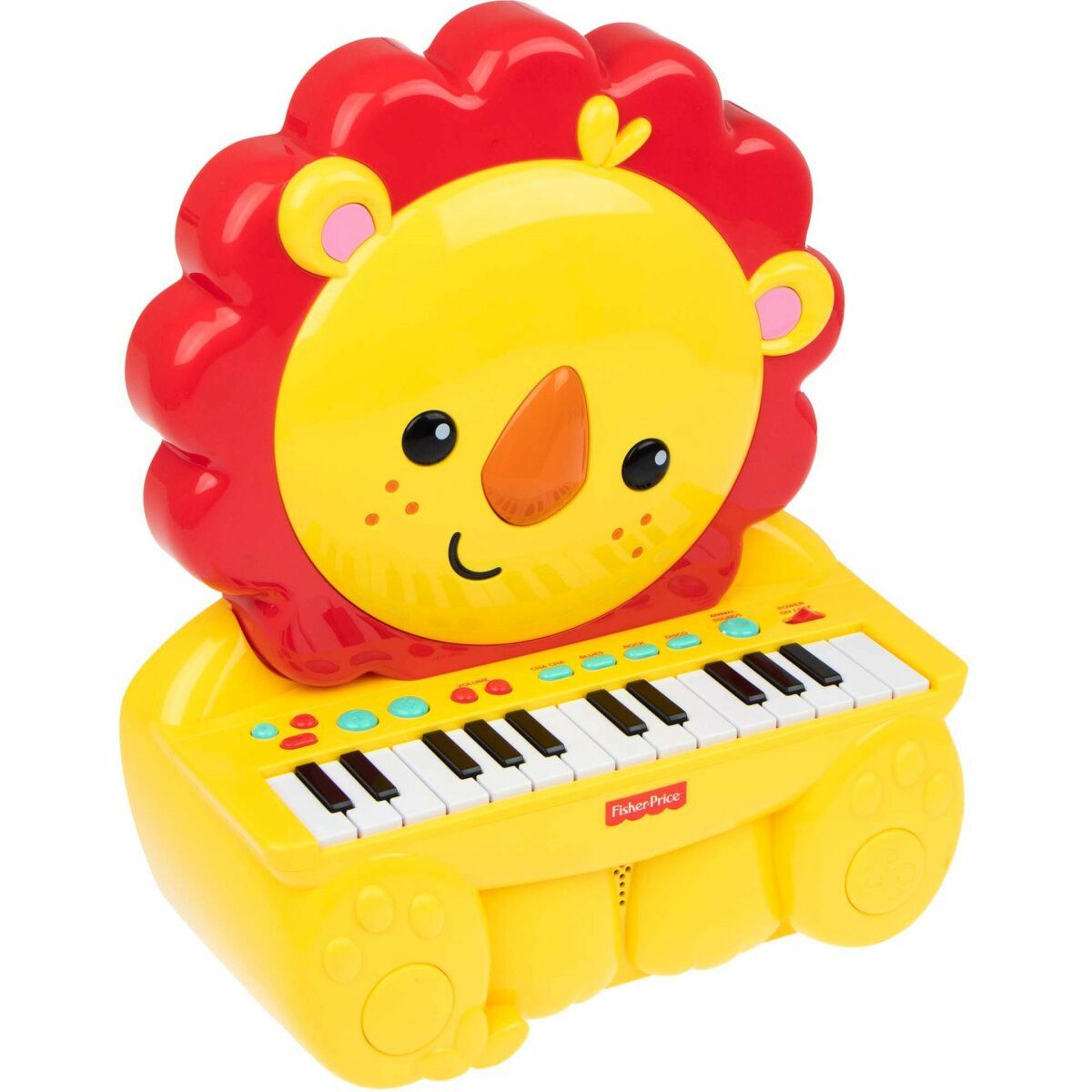 Fisher-Price® Lernspielzeug Löwen-Klavier für Babys – Fröhliches Musizieren