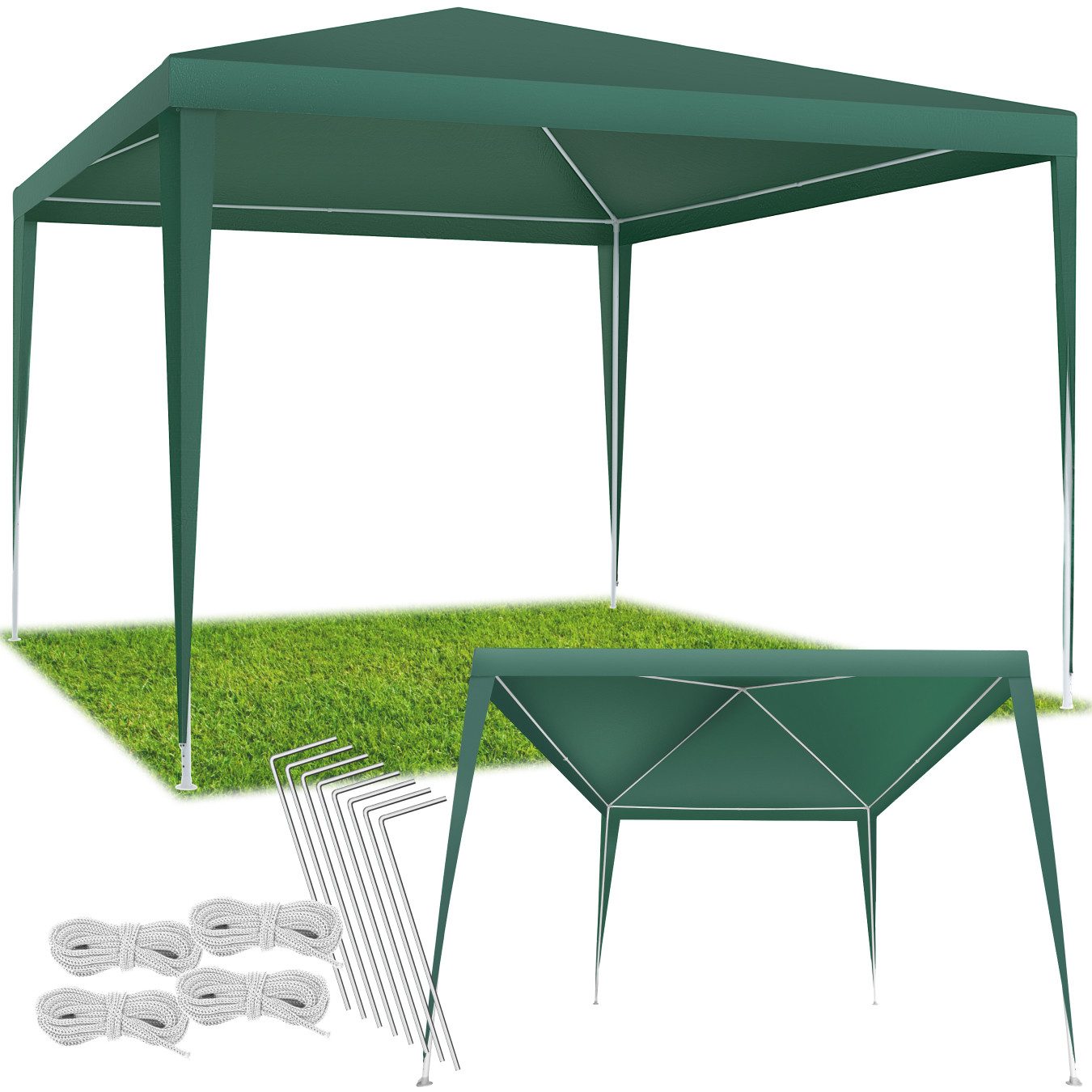 tectake Pavillon Farah, mit 0 Seitenteilen, günstig online kaufen