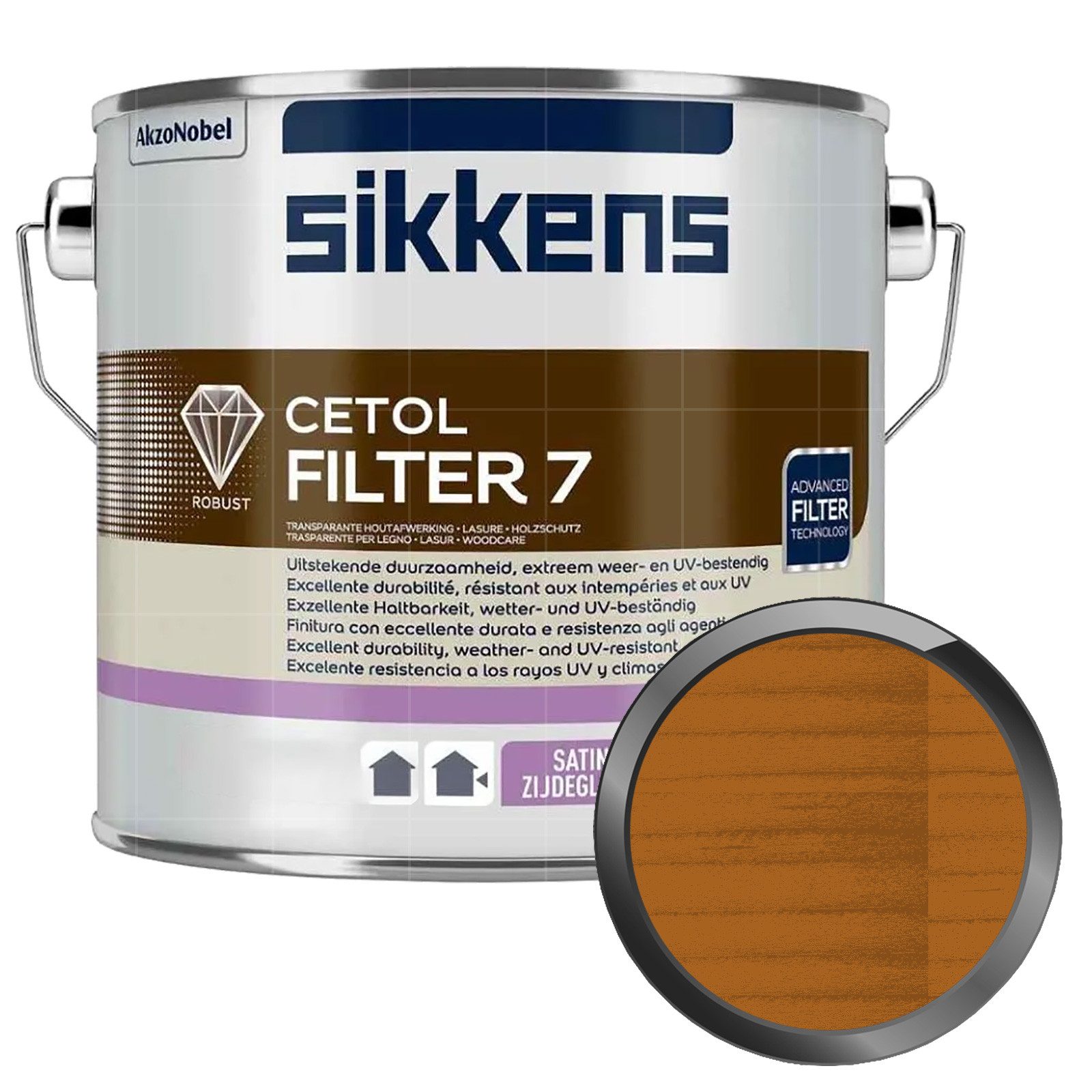 Sikkens Holzschutzlasur CETOL FILTER 7 - 2.5 LTR
