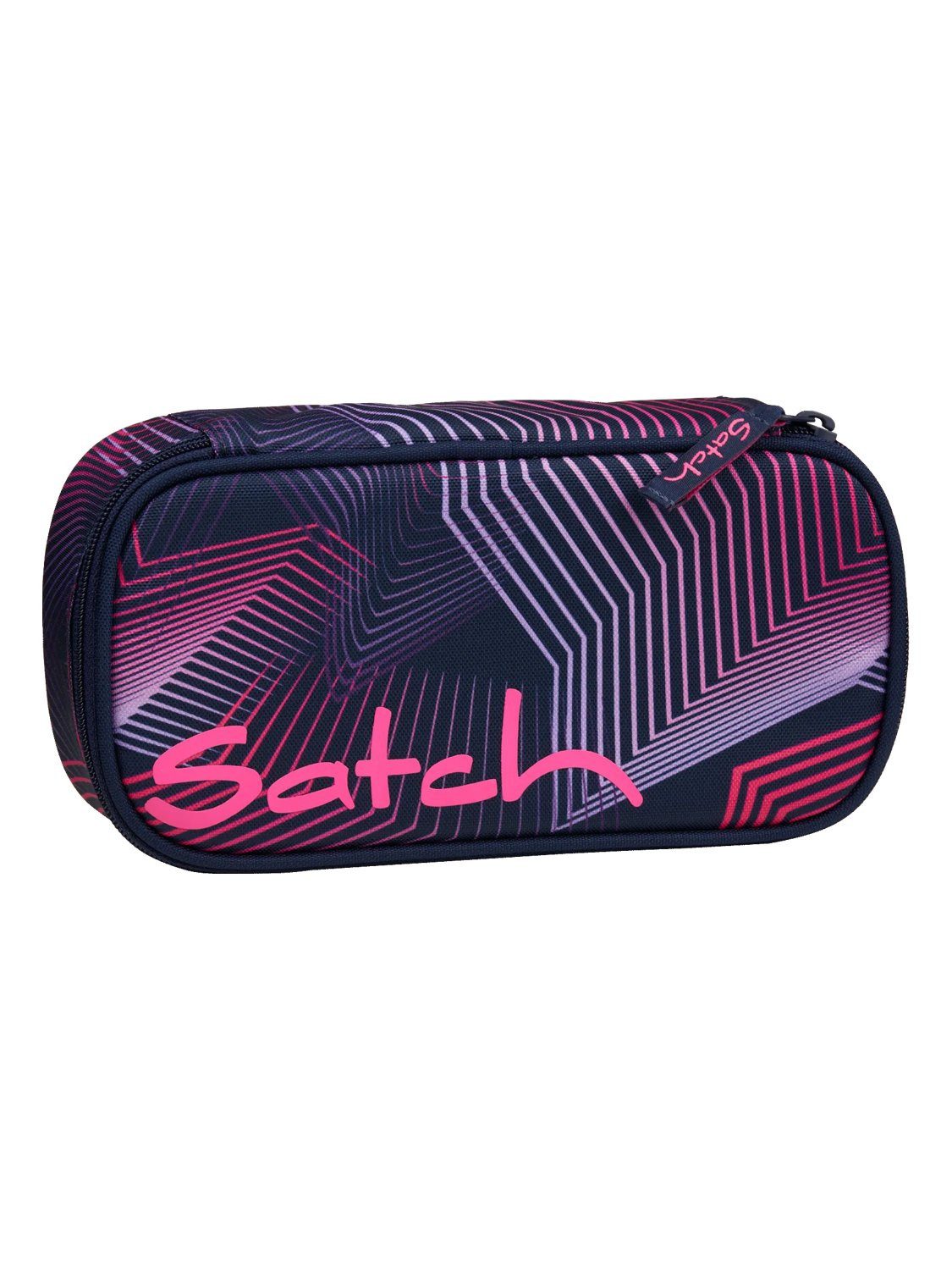 Satch Federmäppchen Schlamperbox, (2-tlg), inklusive Geodreieck und Stundenplan