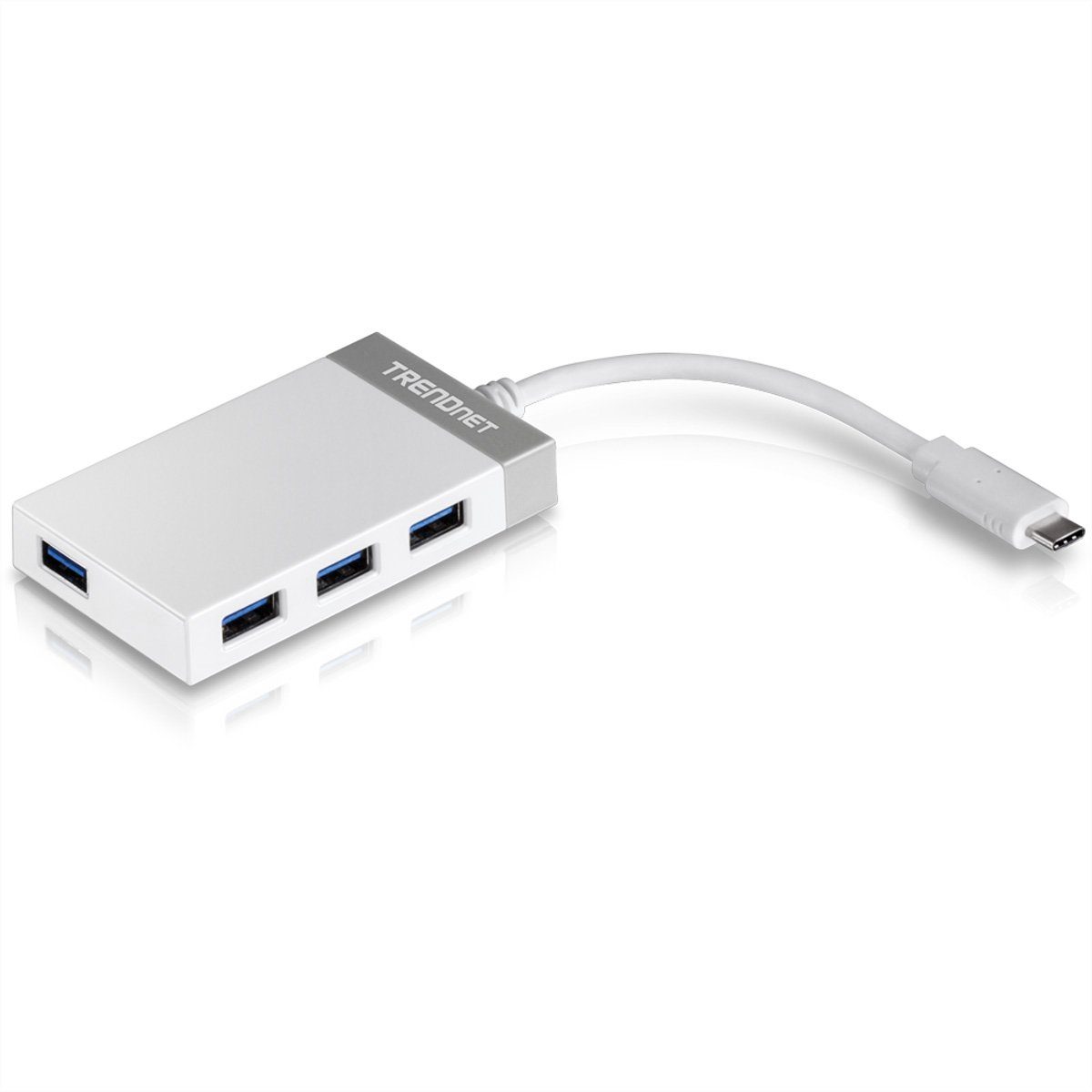 Trendnet TUC-H4E 4-Port USB-C Mini Hub Version v2.0R Computer-Adapter, 12.5 cm